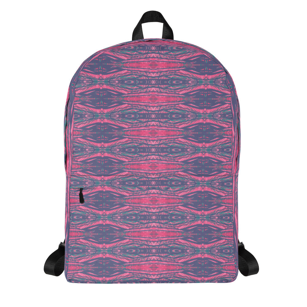Shadows Gray On Pink Backpack Triboca Arts