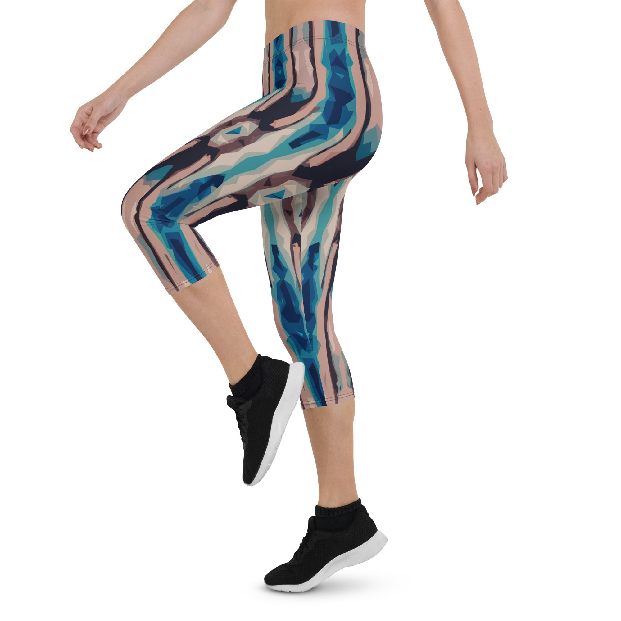 Bay Jetties Capri Leggings Triboca Arts   