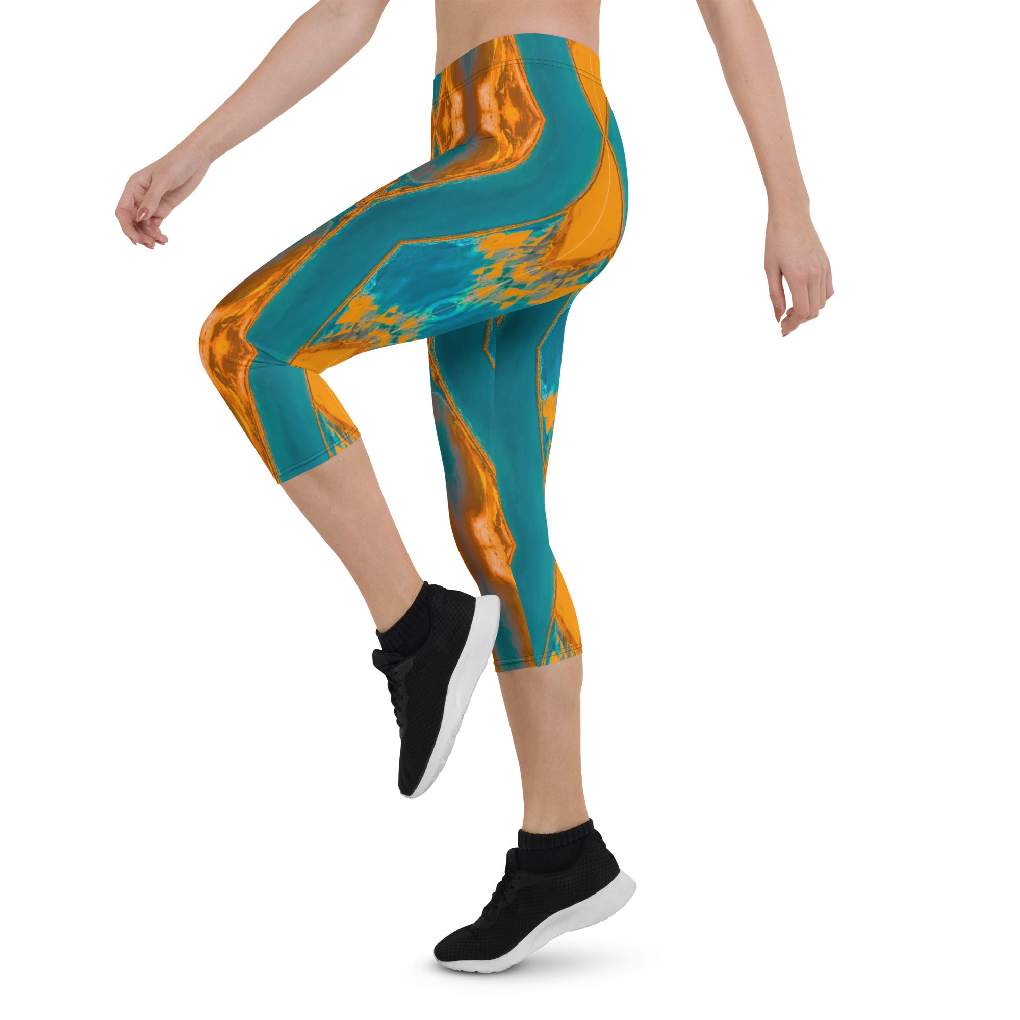 Bay Jetties Capri Leggings Triboca Arts   