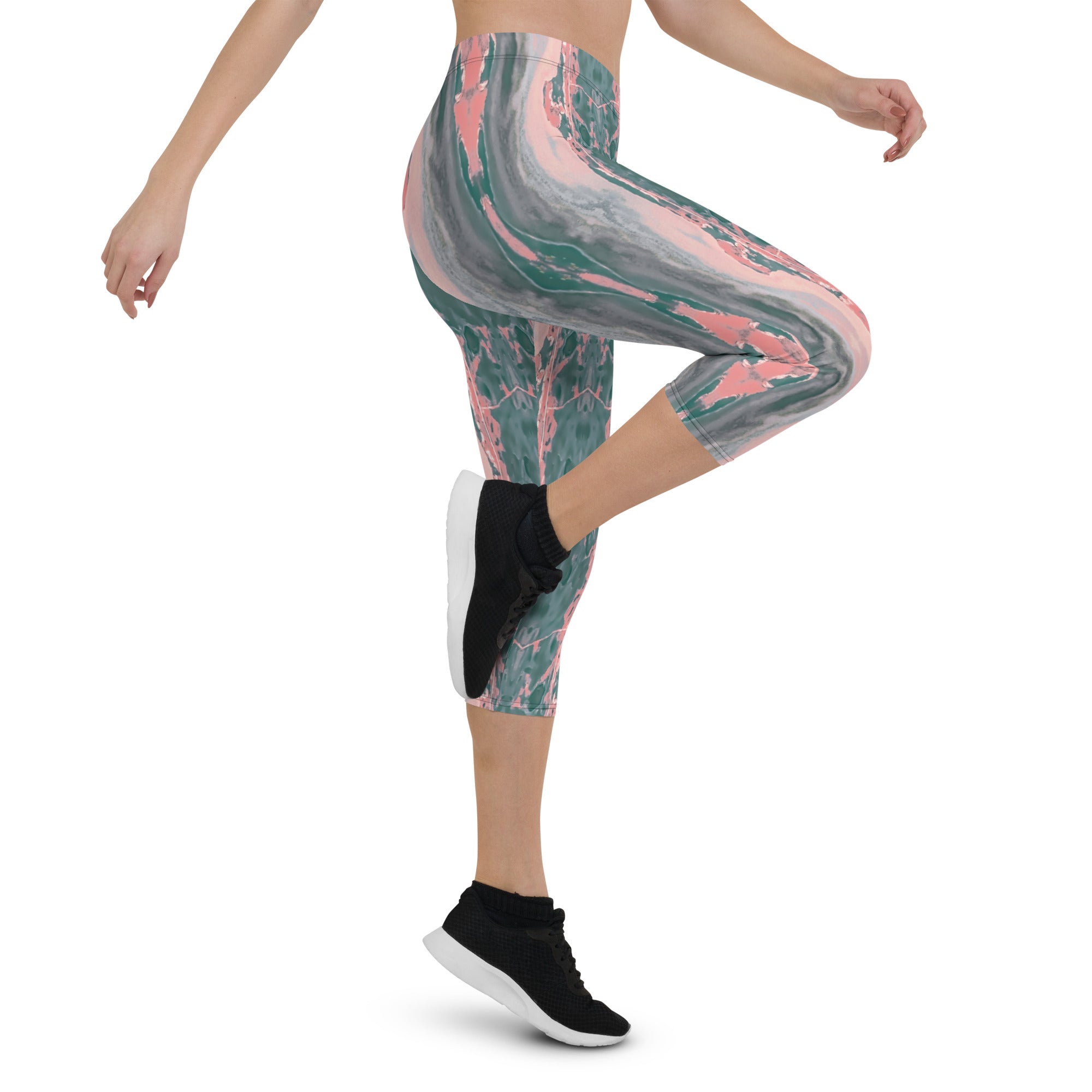 Gulf Shore Capri Leggings Triboca Arts   