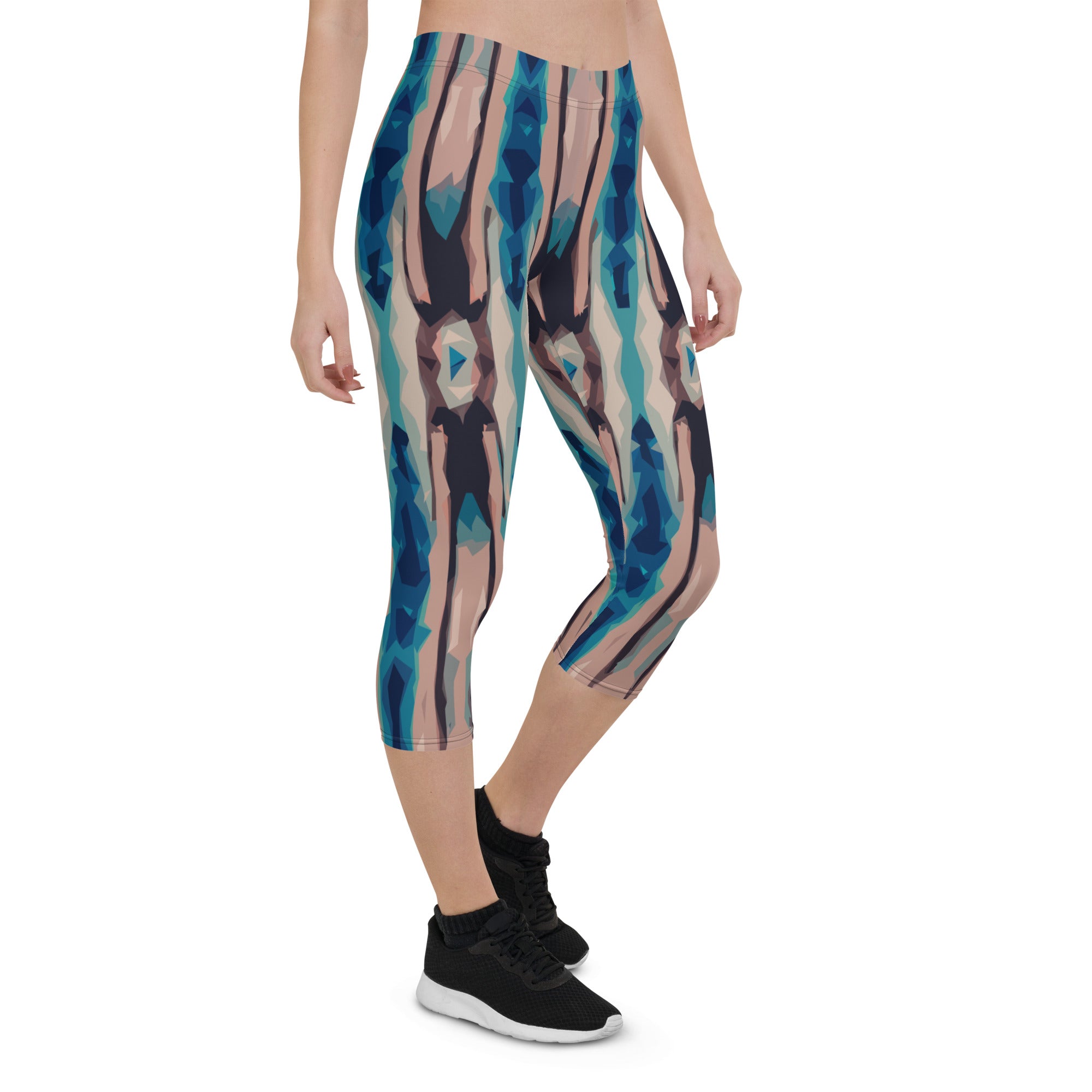 Bay Jetties Capri Leggings Triboca Arts   