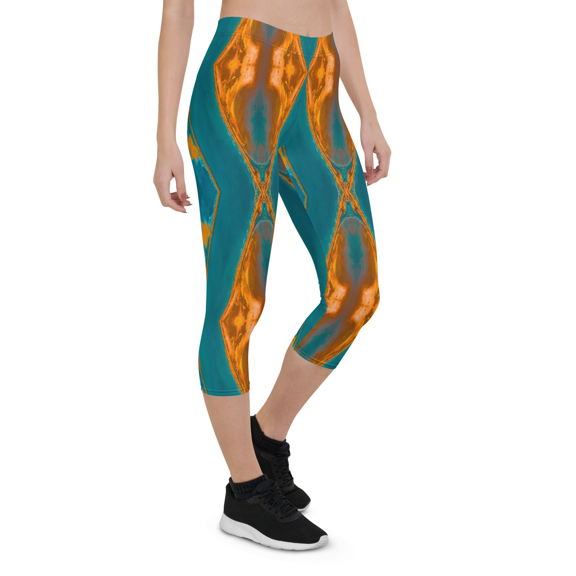 Bay Jetties Capri Leggings Triboca Arts   