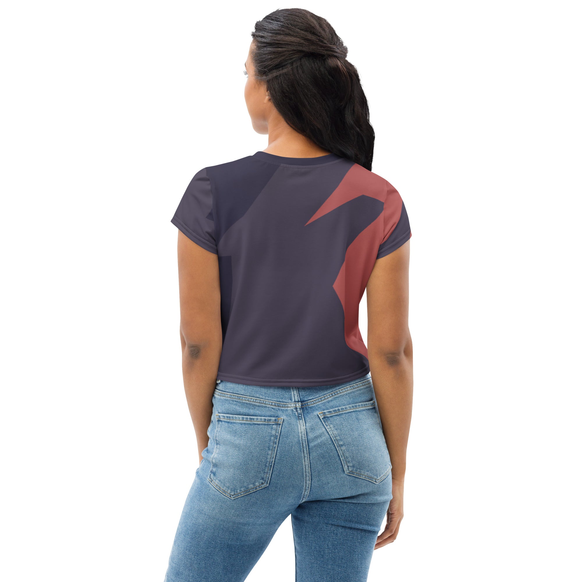 Gulf Shore Crop Tee Triboca Arts