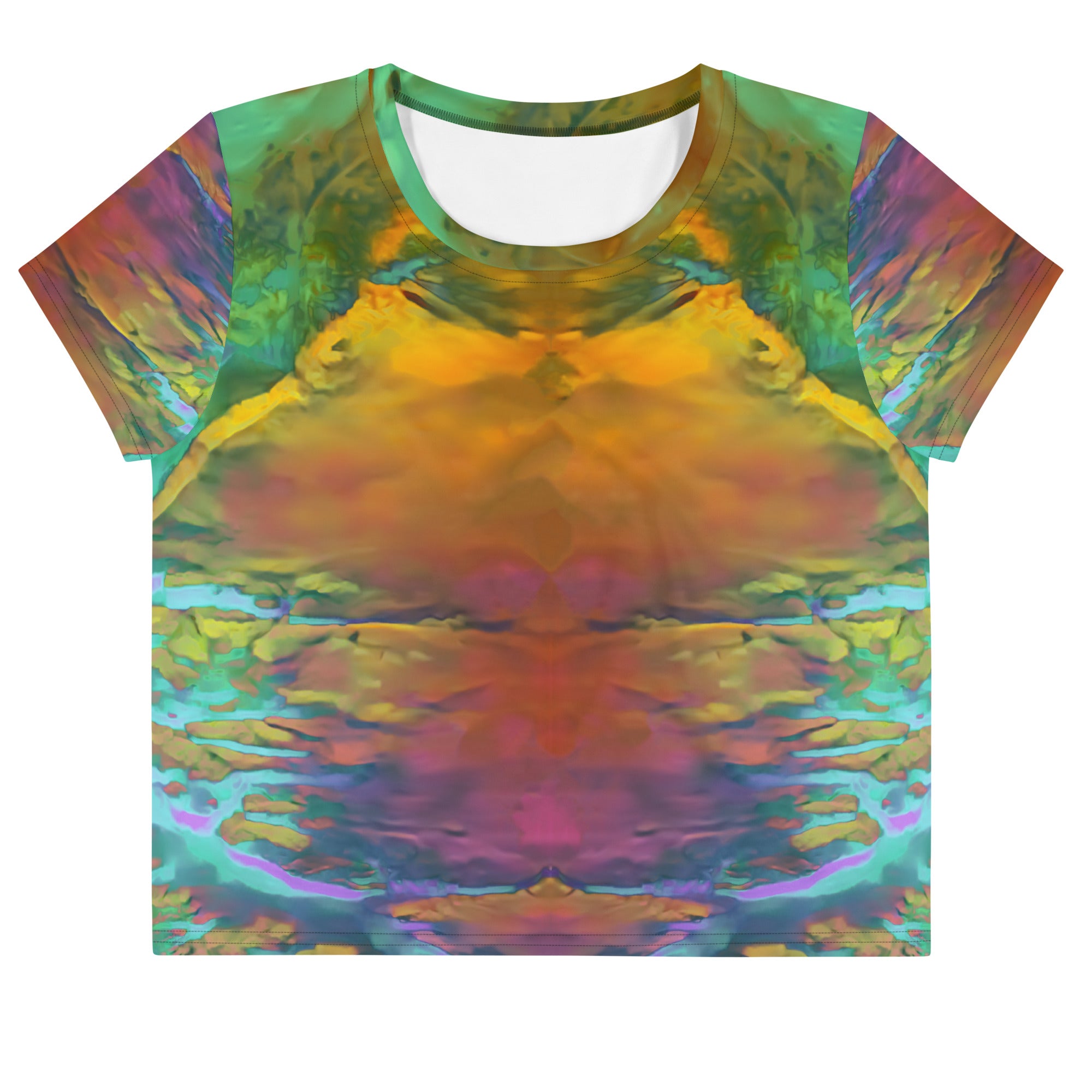 Gold Canyon Crop Tee Triboca Arts