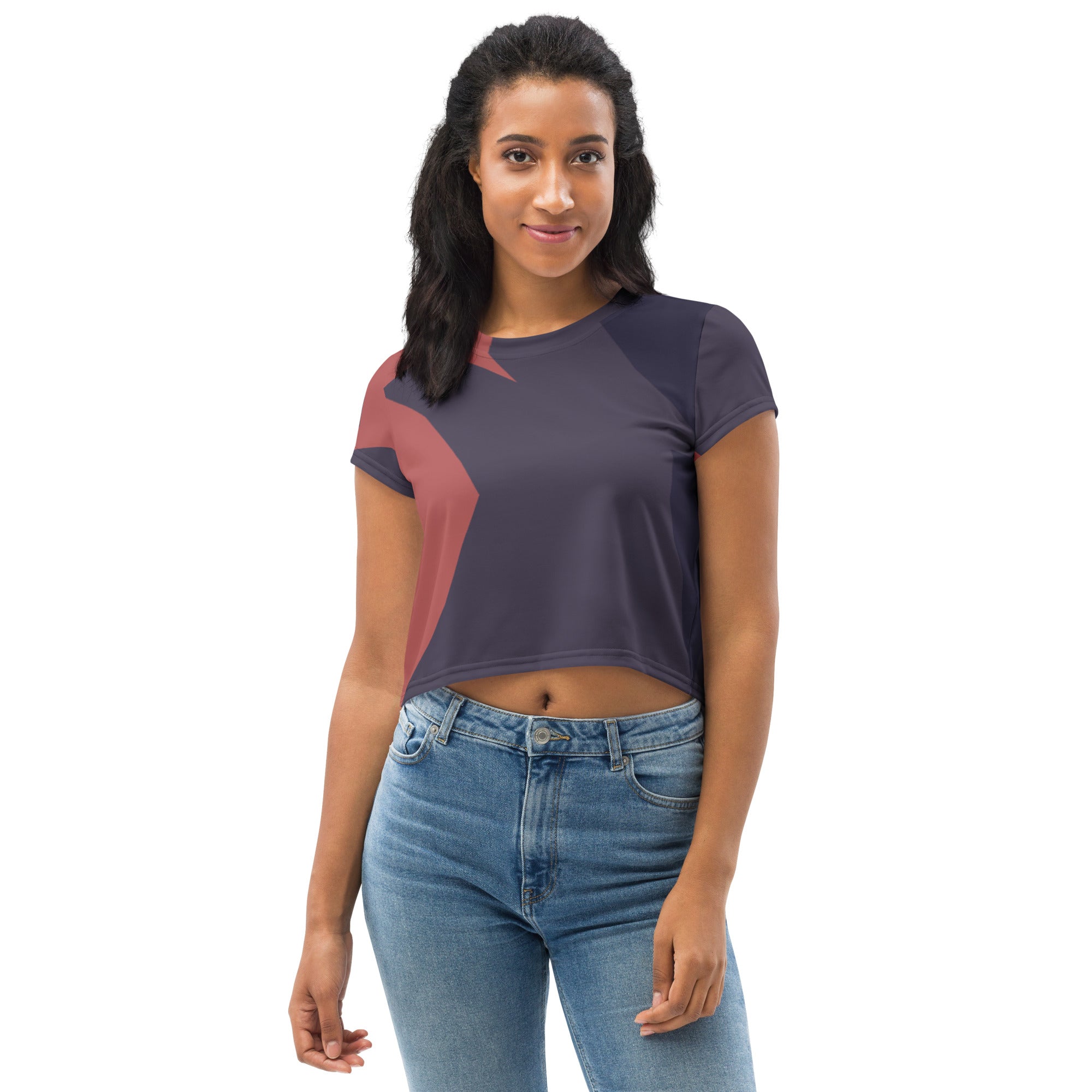 Gulf Shore Crop Tee Triboca Arts XS