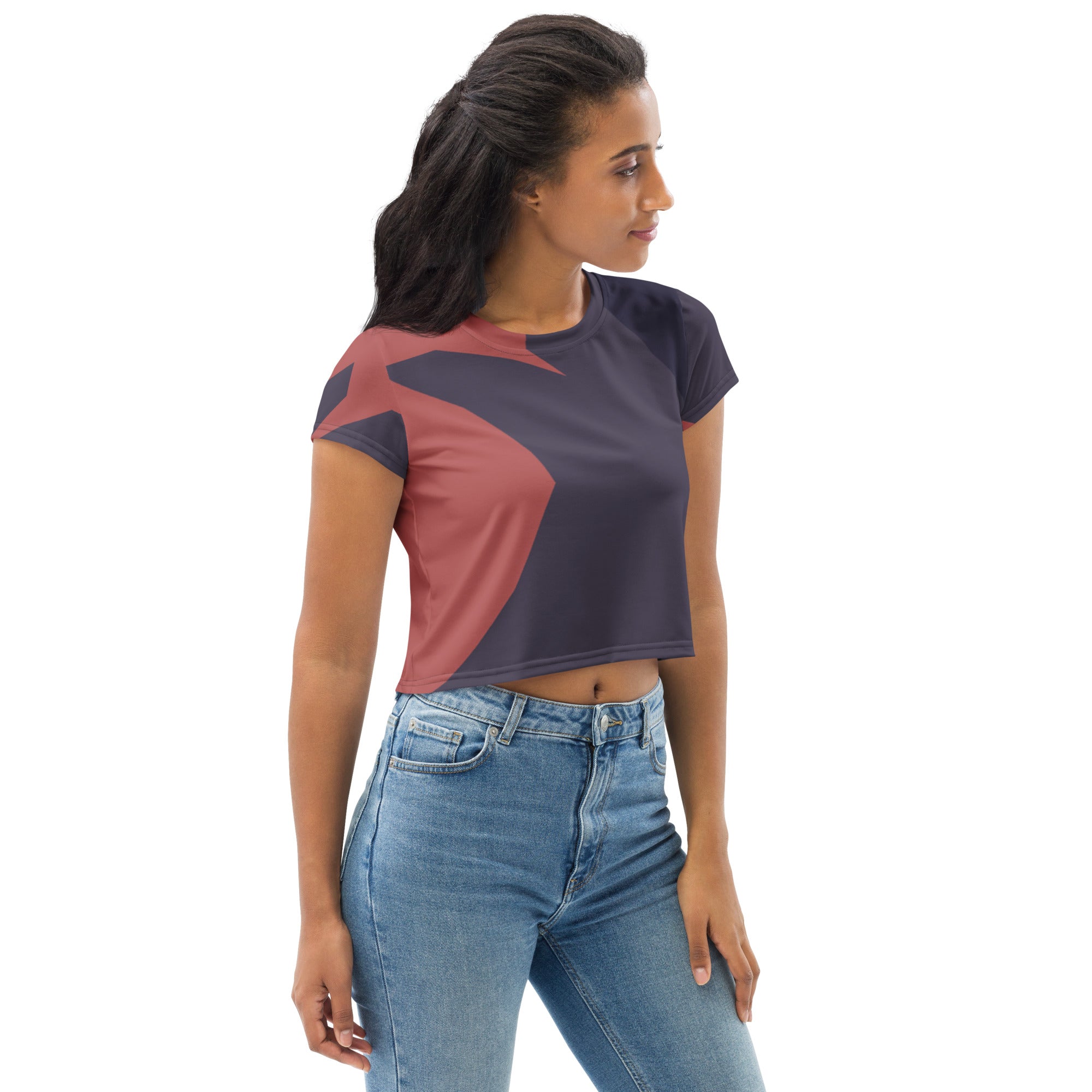 Gulf Shore Crop Tee Triboca Arts