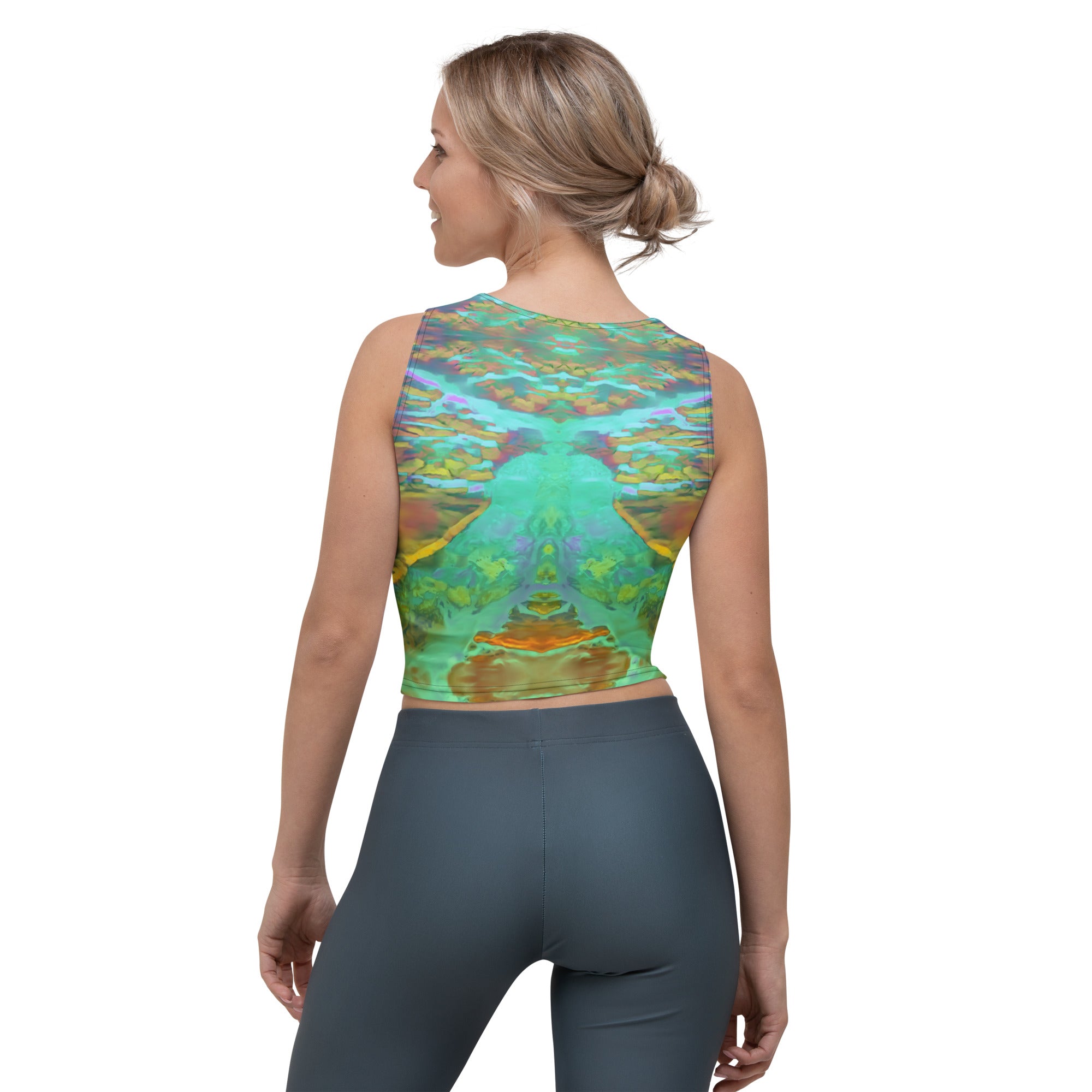 Gold Canyon Crop Top Triboca Arts   