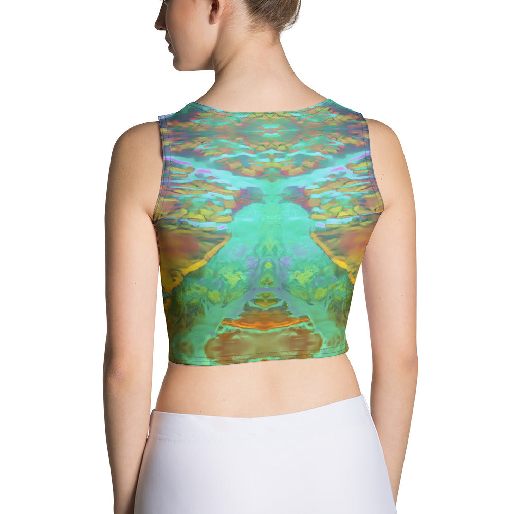 Gold Canyon Crop Top Triboca Arts   