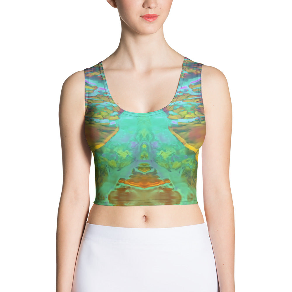 Gold Canyon Crop Top Triboca Arts   