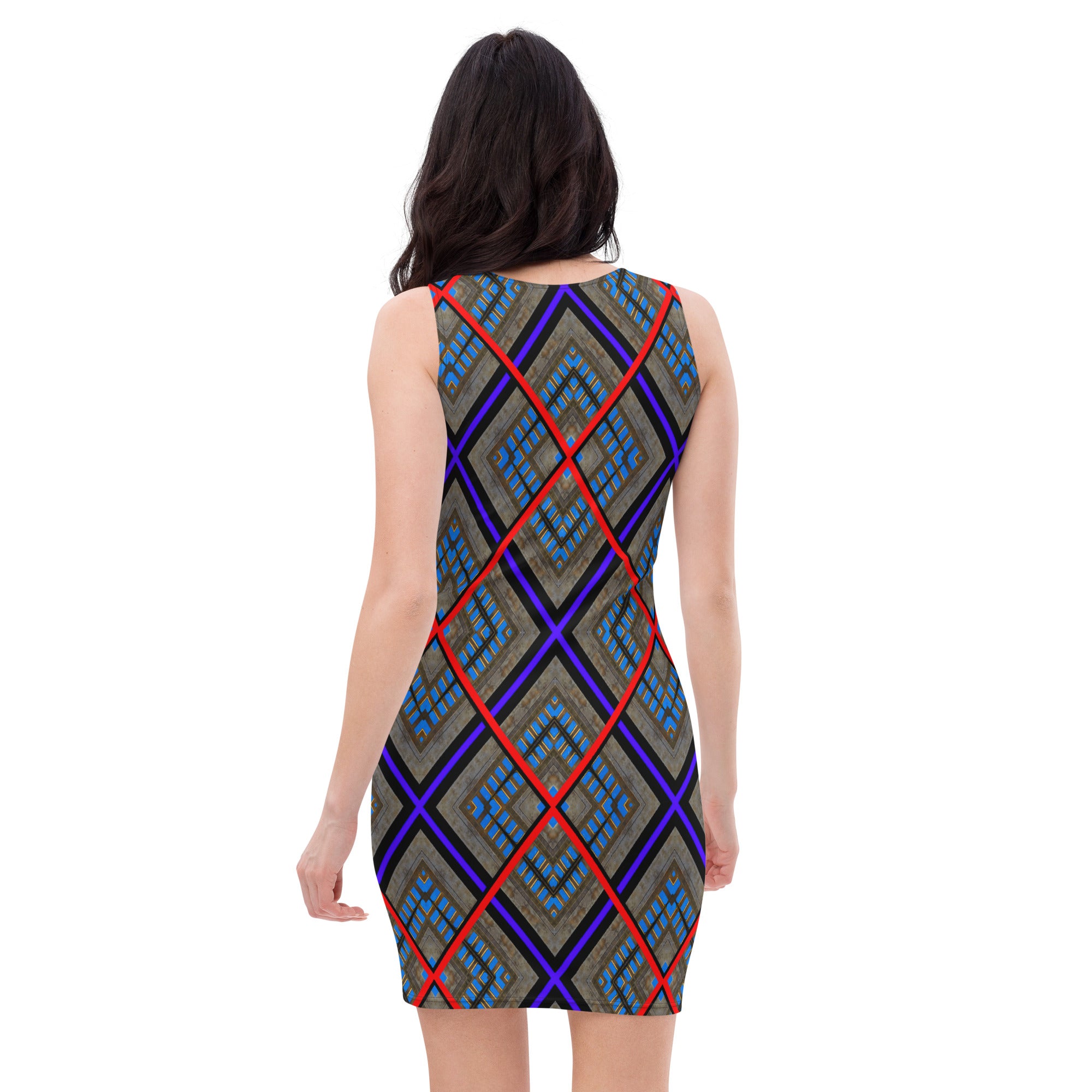 Skylights Sleeveless Bodycon Dress Triboca Arts   