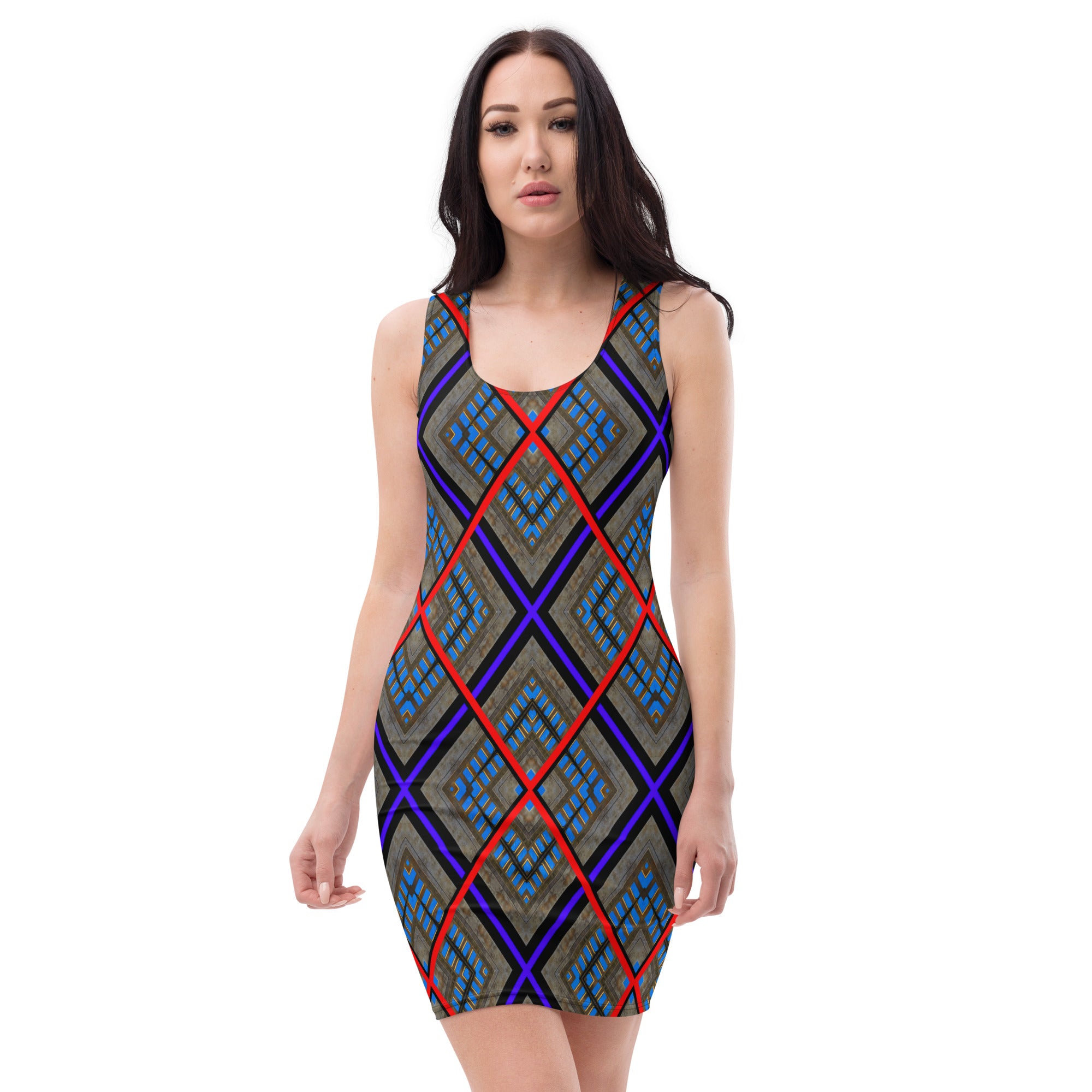 Skylights Sleeveless Bodycon Dress Triboca Arts XS