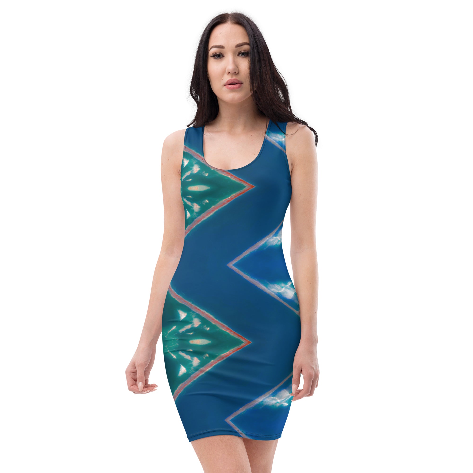 Bay Jetties Sleeveless Bodycon Dress Triboca Arts XS