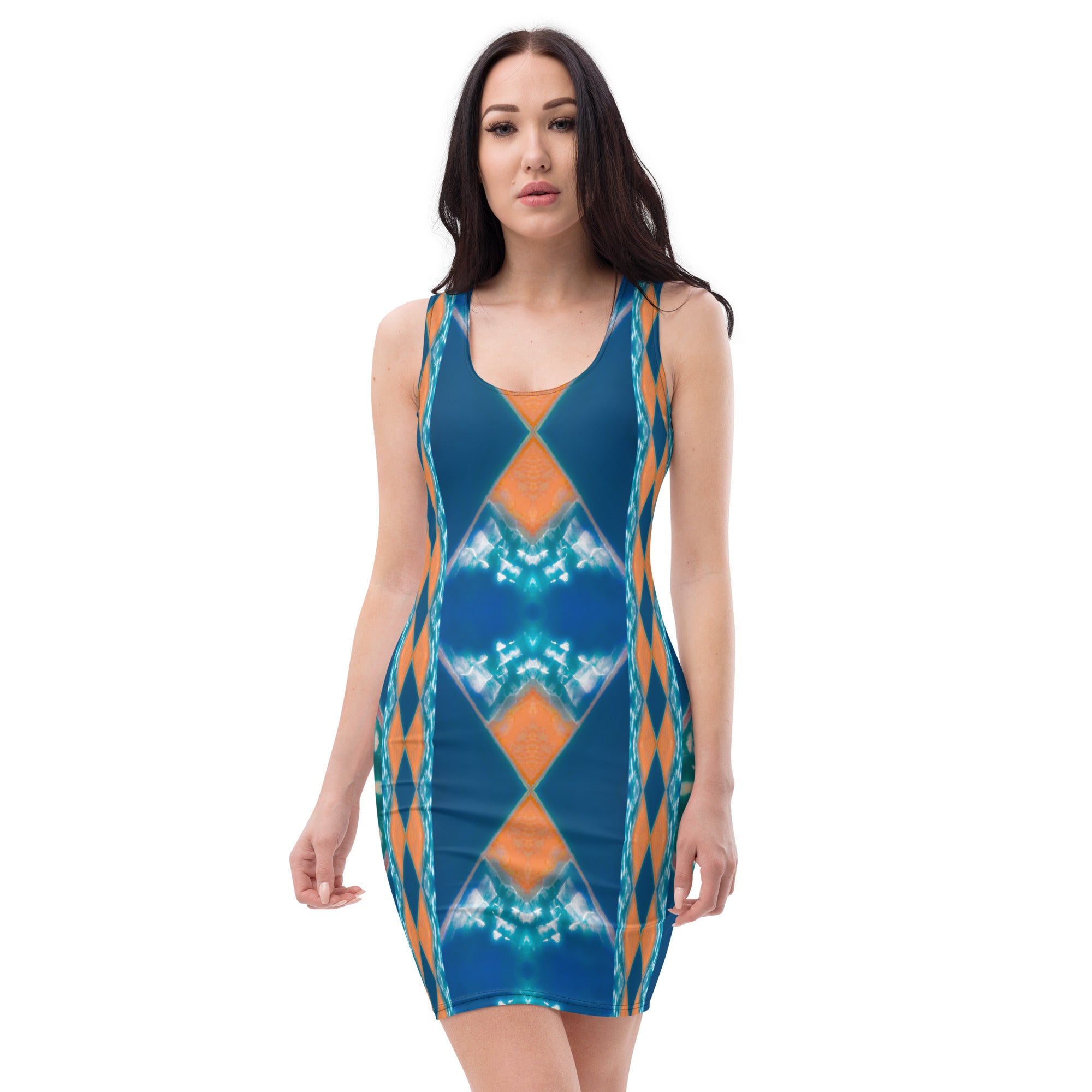 Bay Jetties Sleeveless Bodycon Dress Triboca Arts XS