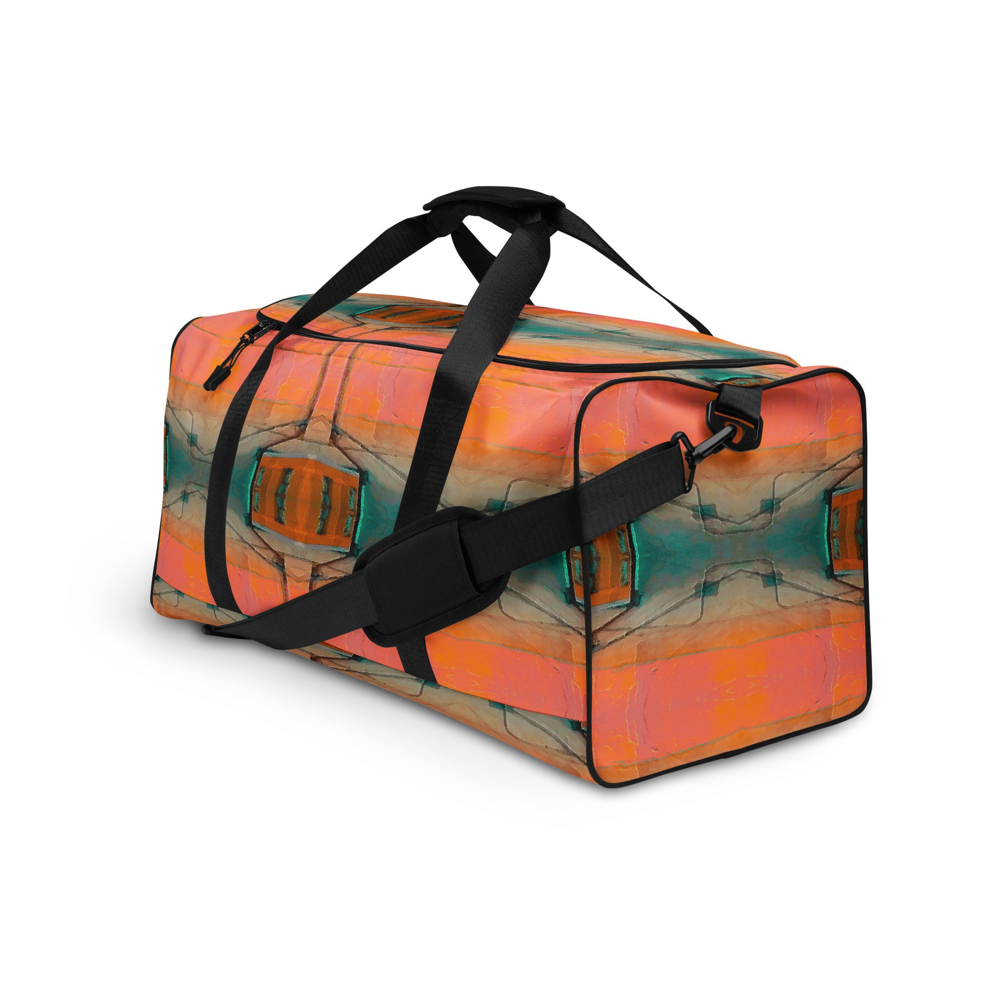 Etched Sunstone Duffle Bag Triboca Arts   