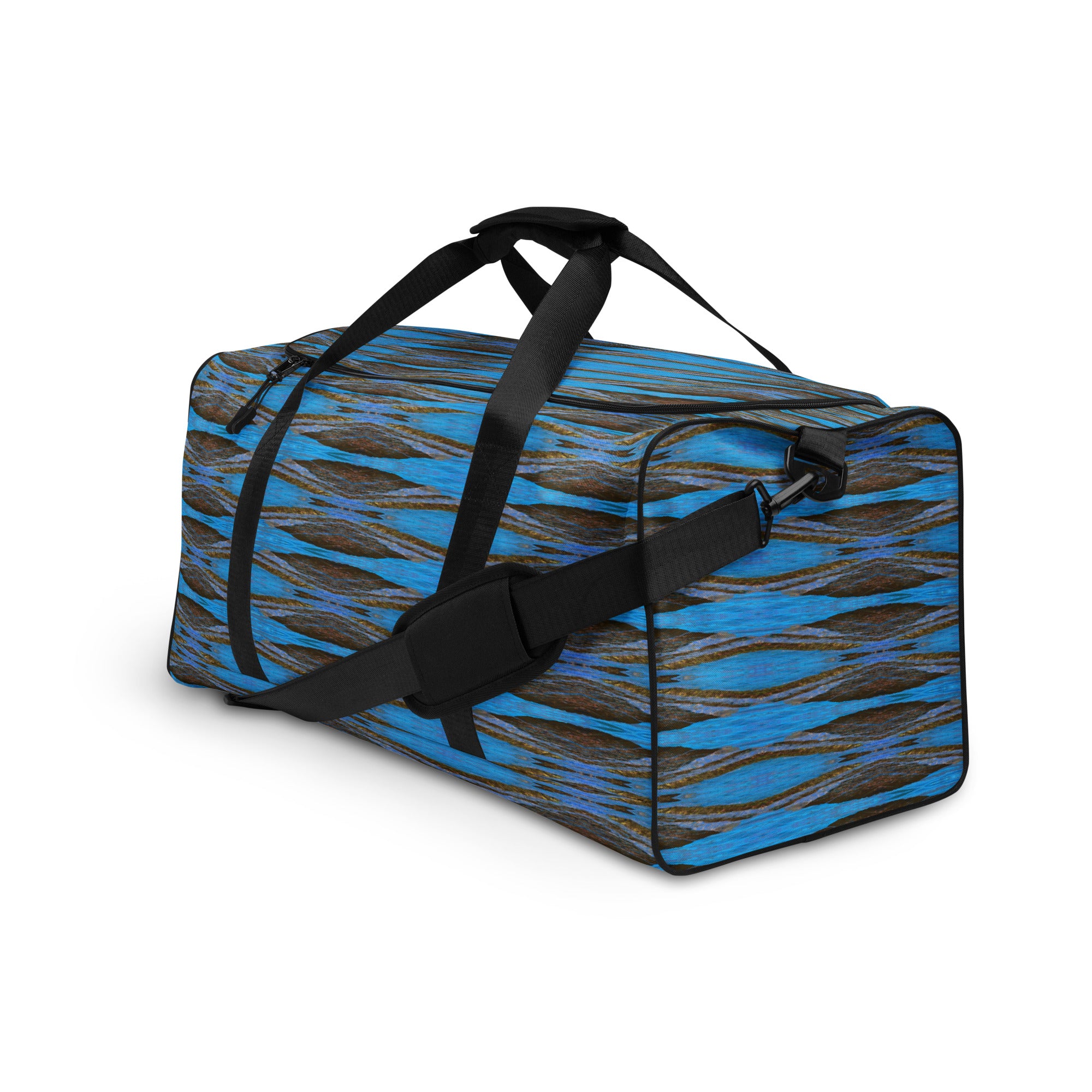 Monterey Azul Duffle Bag Triboca Arts