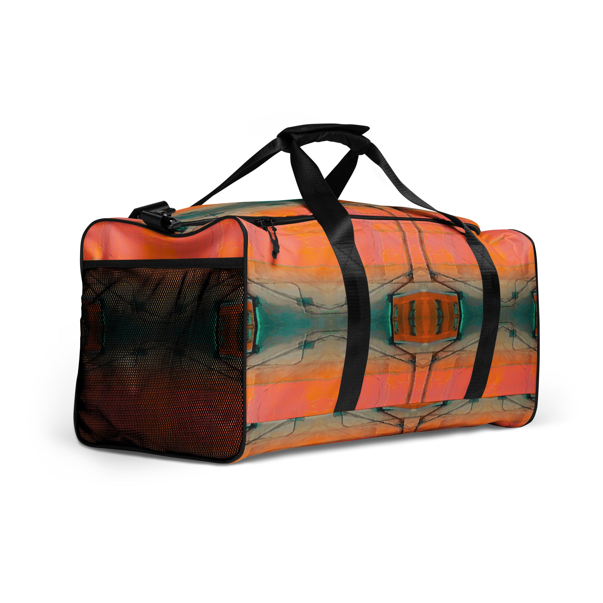 Etched Sunstone Duffle Bag Triboca Arts