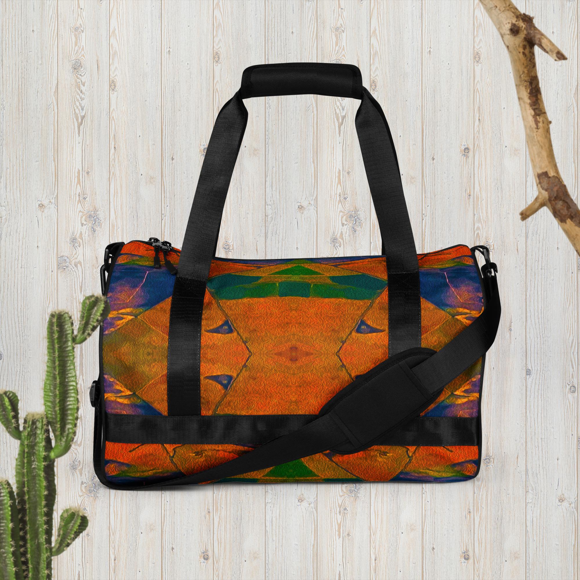 Abstract Plains Gym Bag Triboca Arts Default Title  