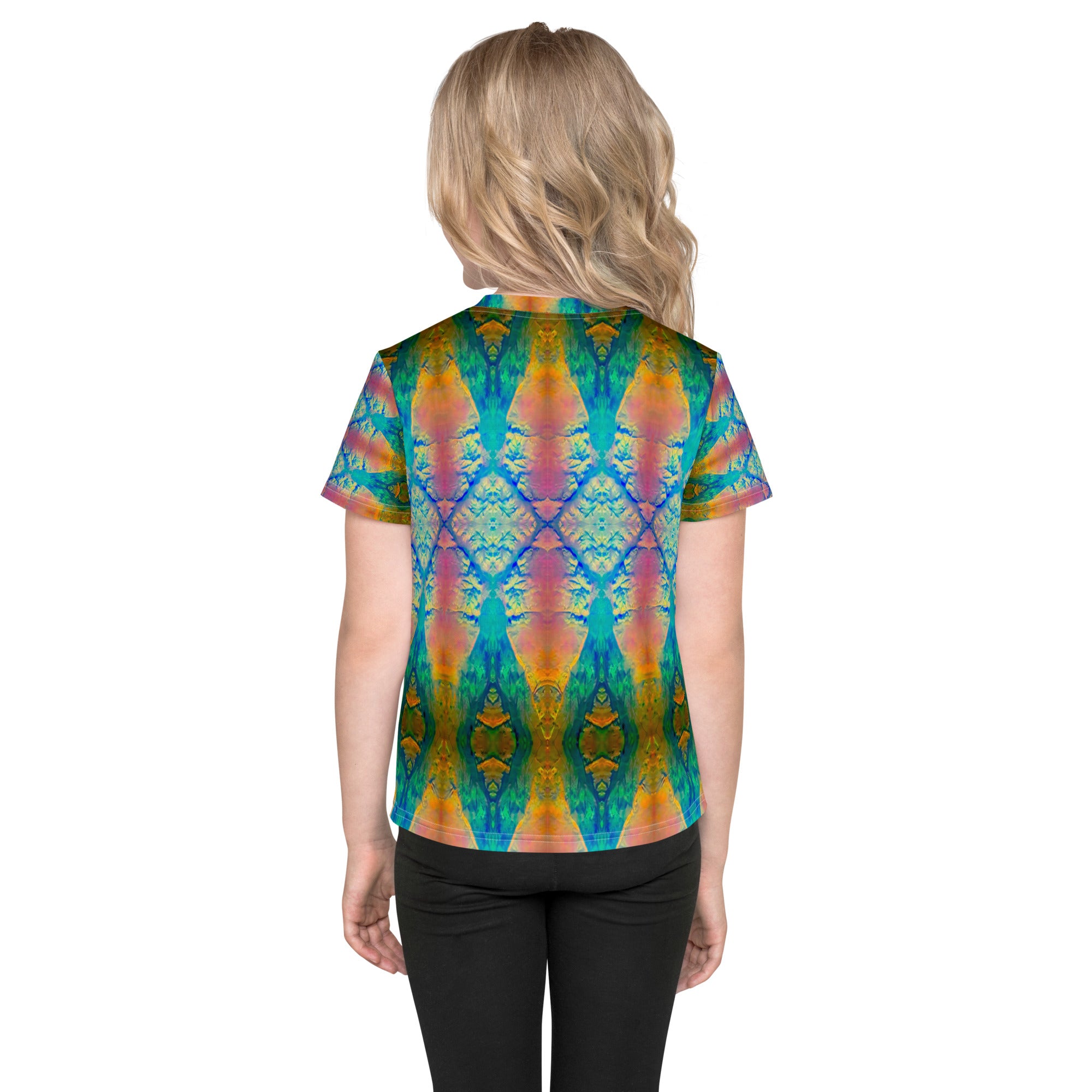 Gold Canyon Girls Crew Neck T-Shirt Triboca Arts