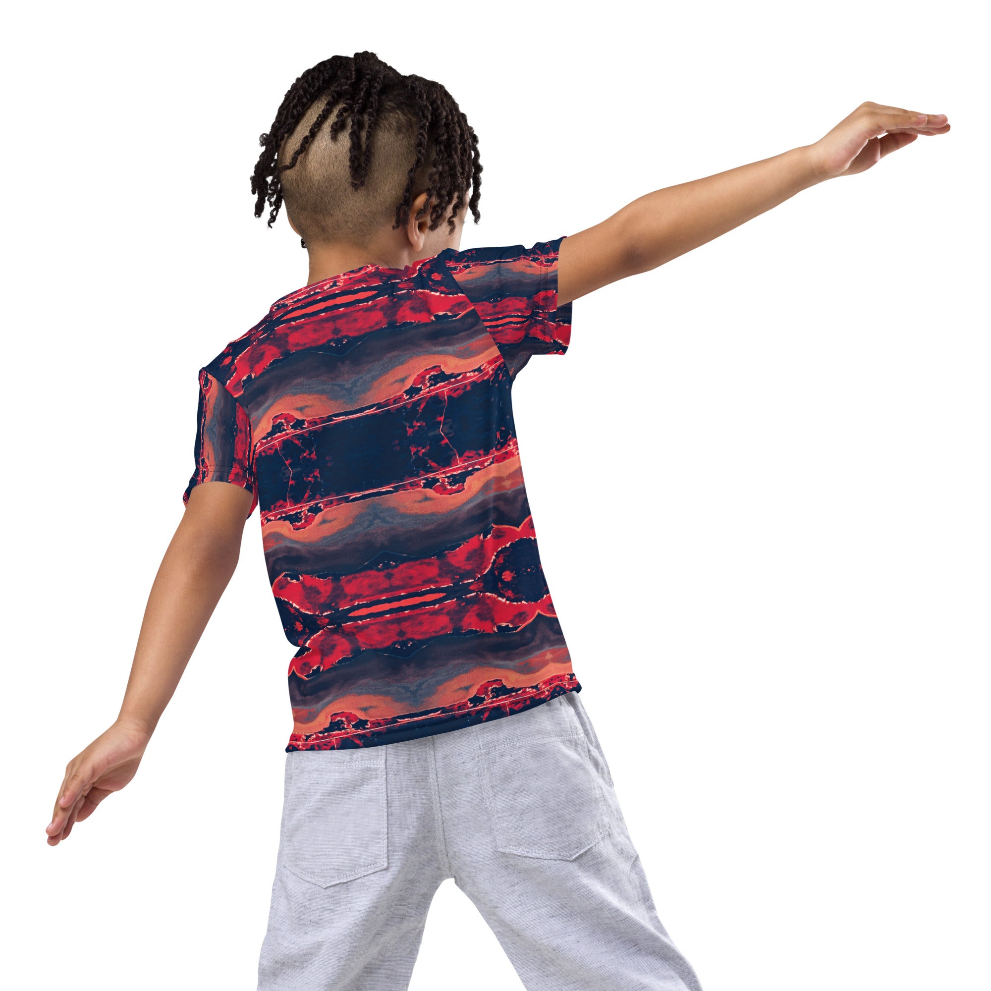 Gulf Shore Kids Crew Neck T-Shirt Triboca Arts