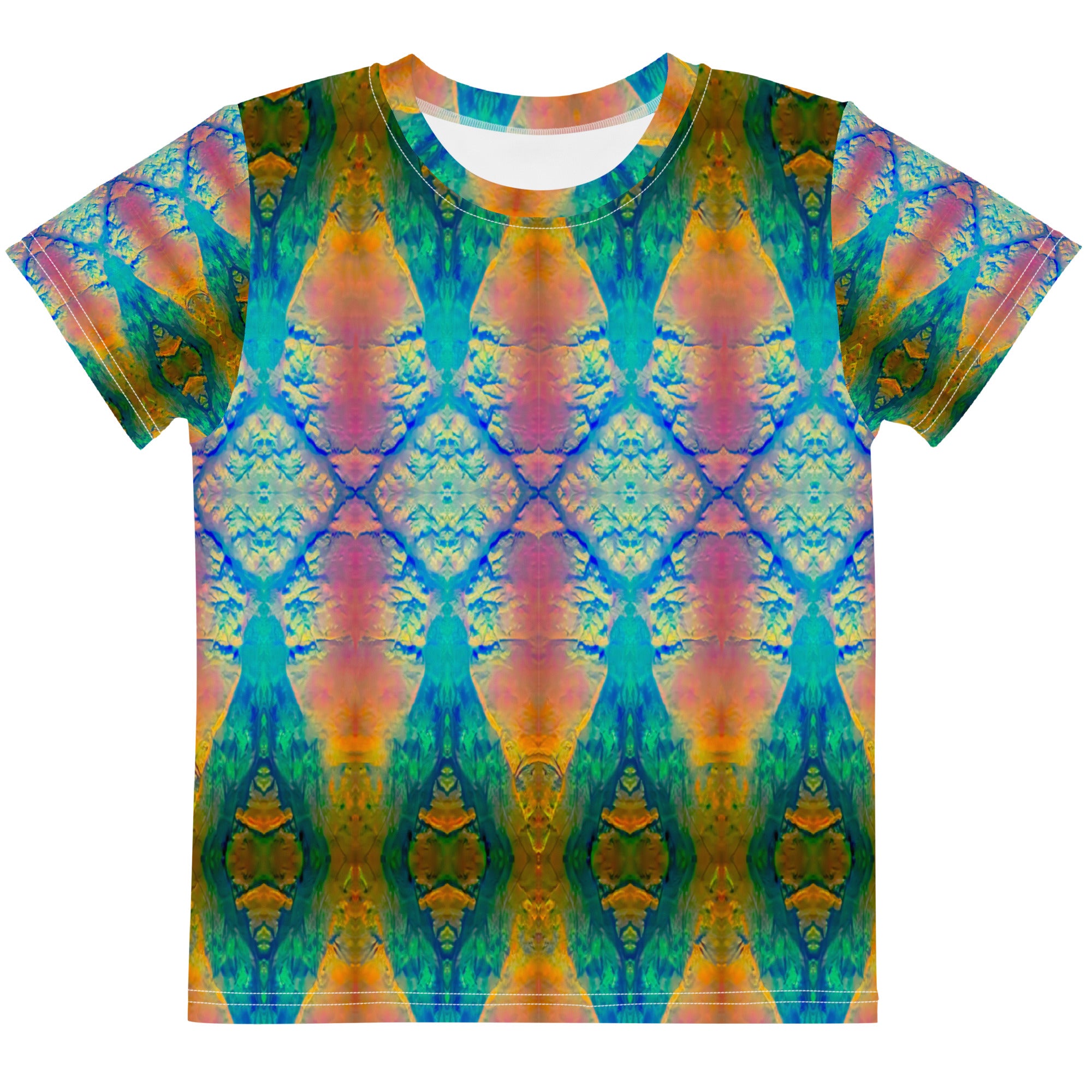 Gold Canyon Girls Crew Neck T-Shirt Triboca Arts