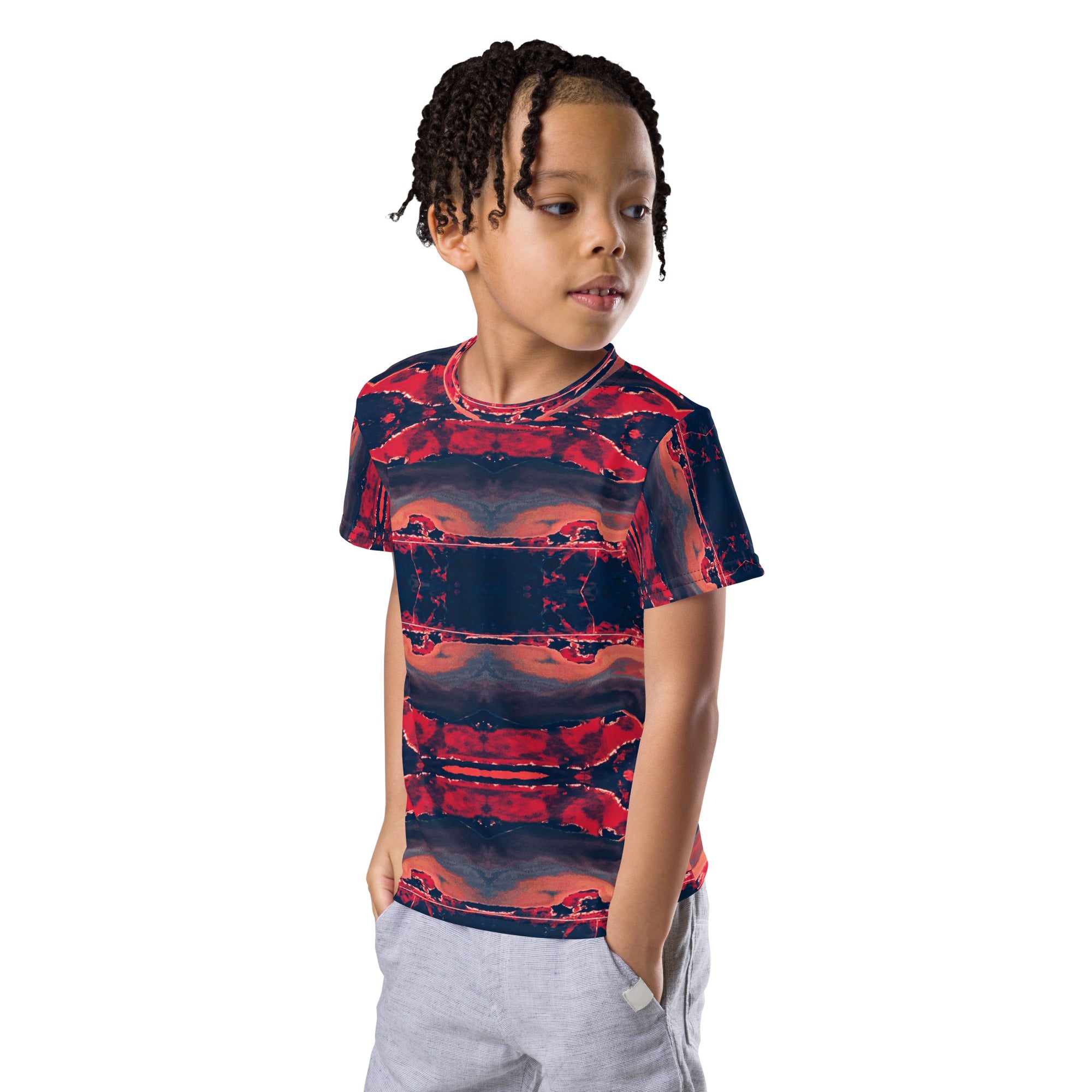 Gulf Shore Kids Crew Neck T-Shirt Triboca Arts   