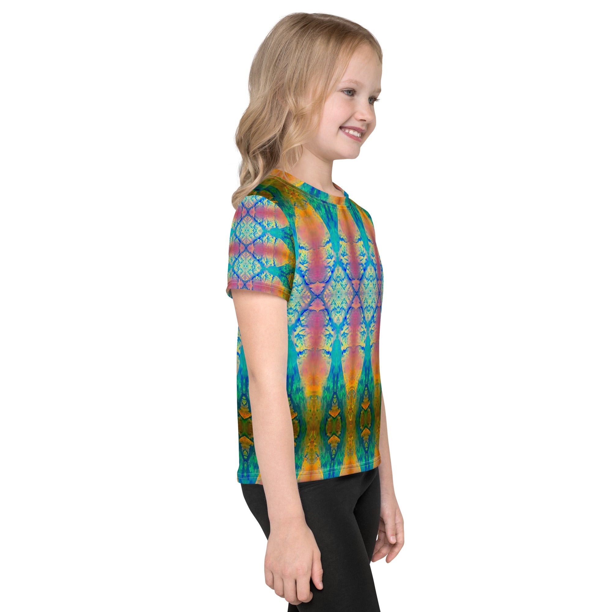 Gold Canyon Girls Crew Neck T-Shirt Triboca Arts
