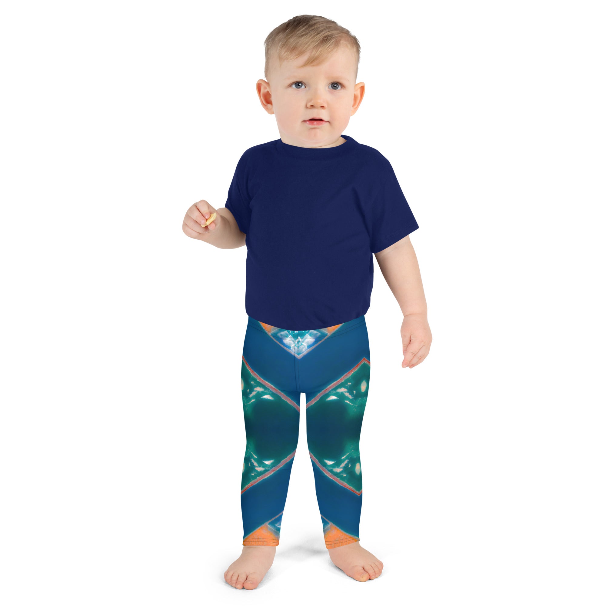 Bay Jetties Kids Leggings Triboca Arts   