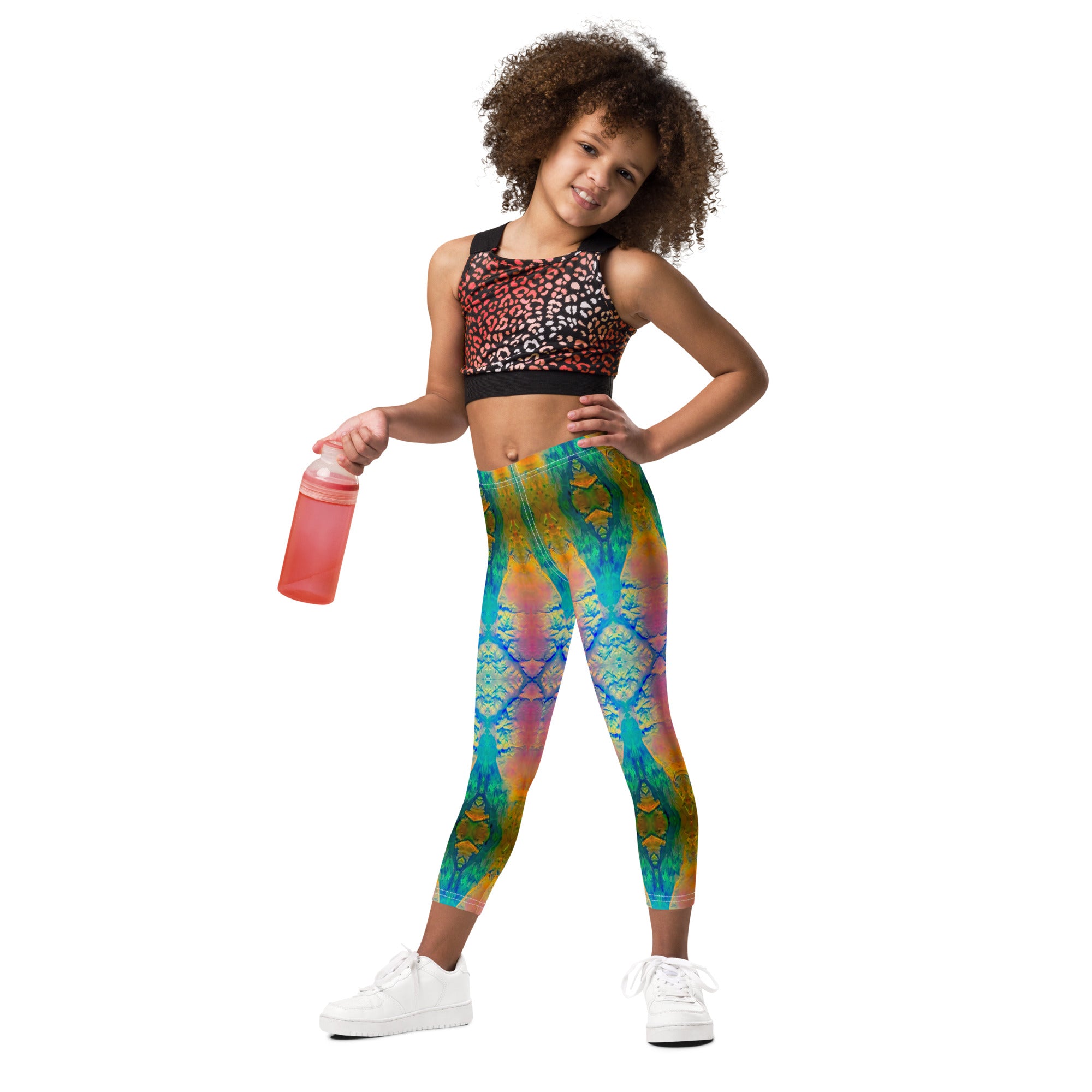 Gold Canyon Girls Leggings Triboca Arts