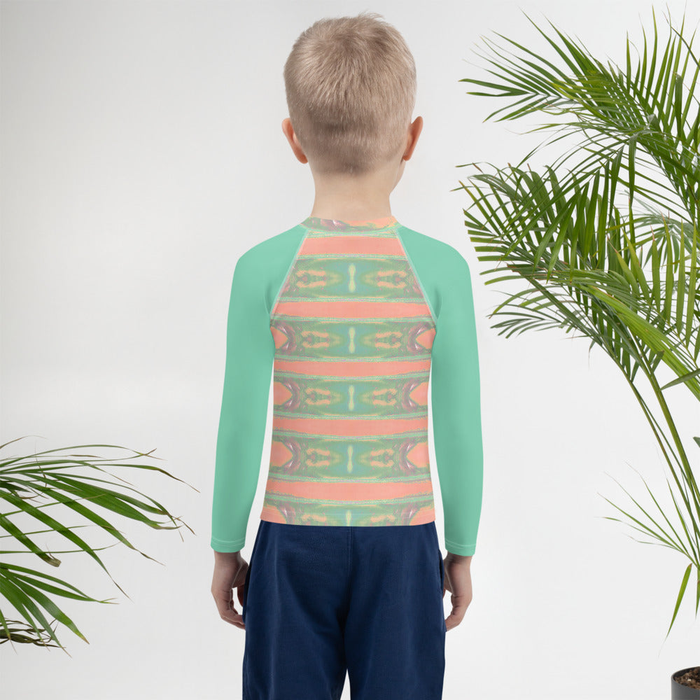Bay Jetties Kids Long-Sleeve Rash Guard Triboca Arts