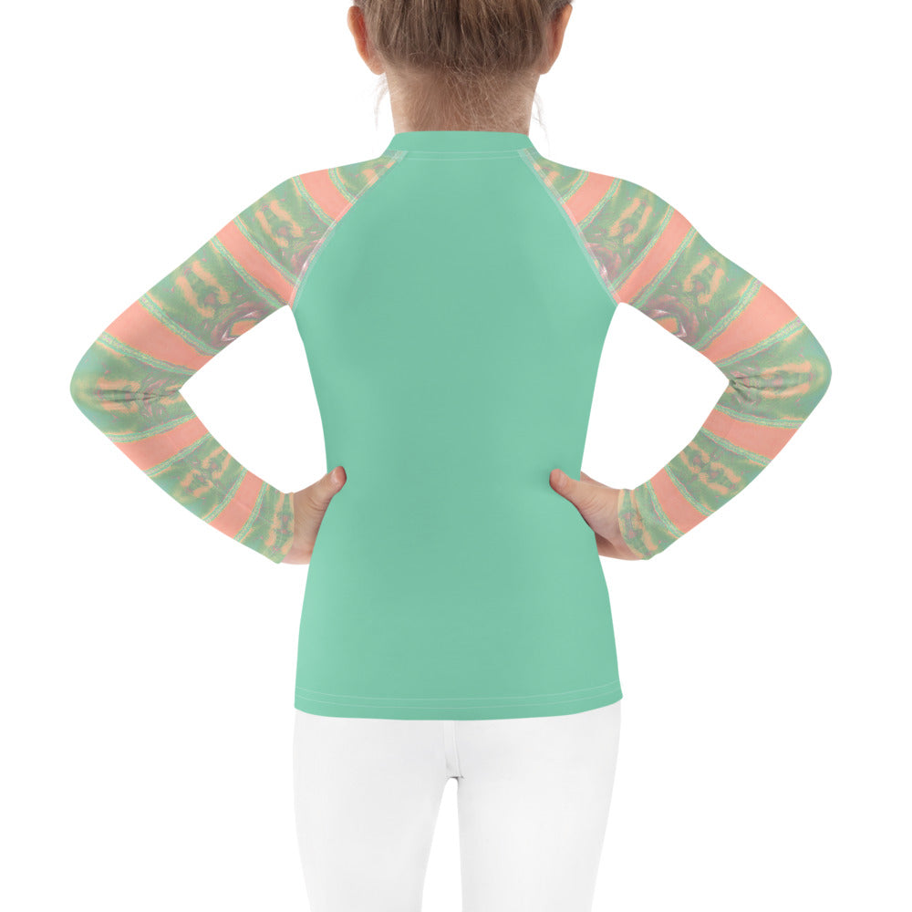 Bay Jetties Kids Long-Sleeve Rash Guard Triboca Arts