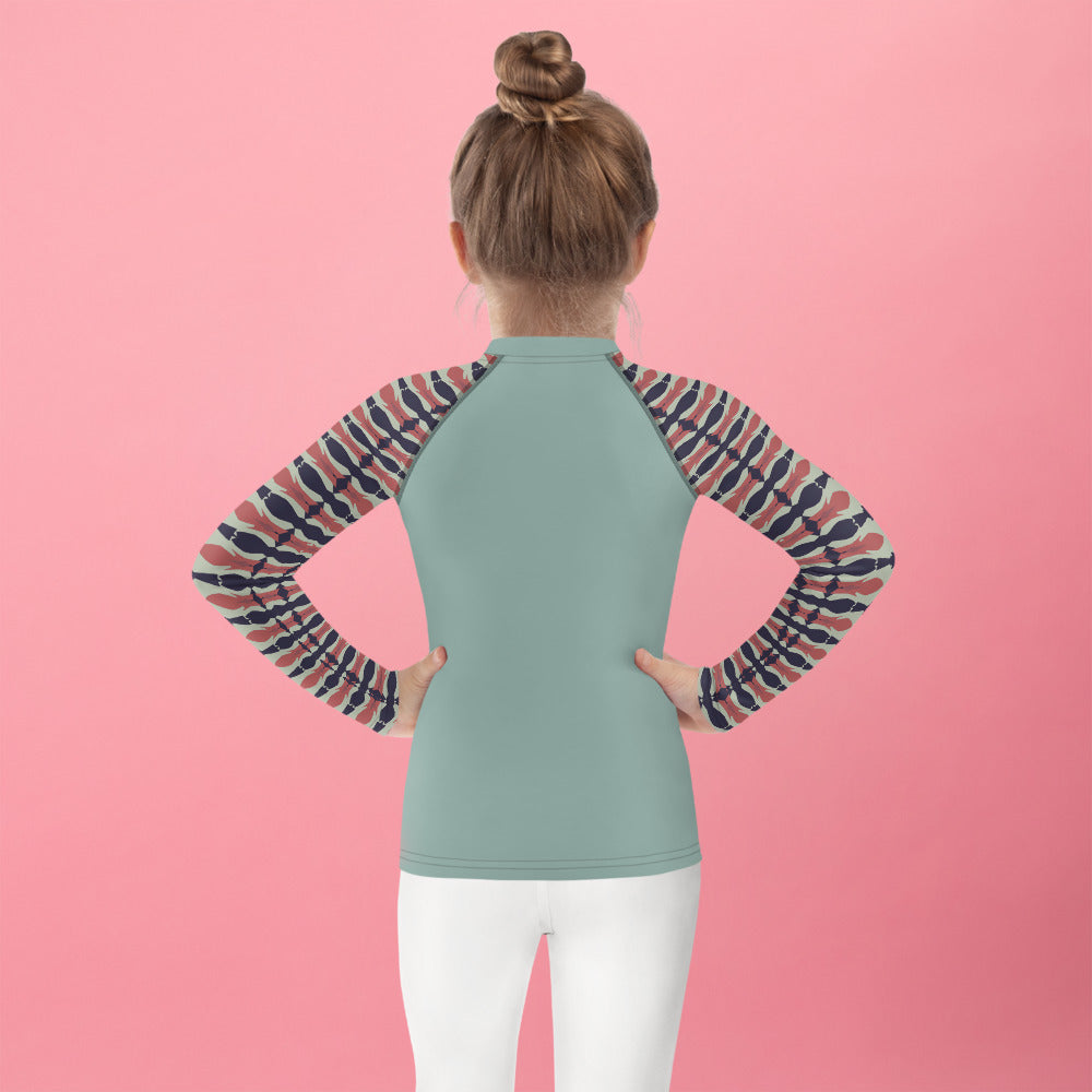 Gulf Shore Kids Long-Sleeve Rash Guard Triboca Arts