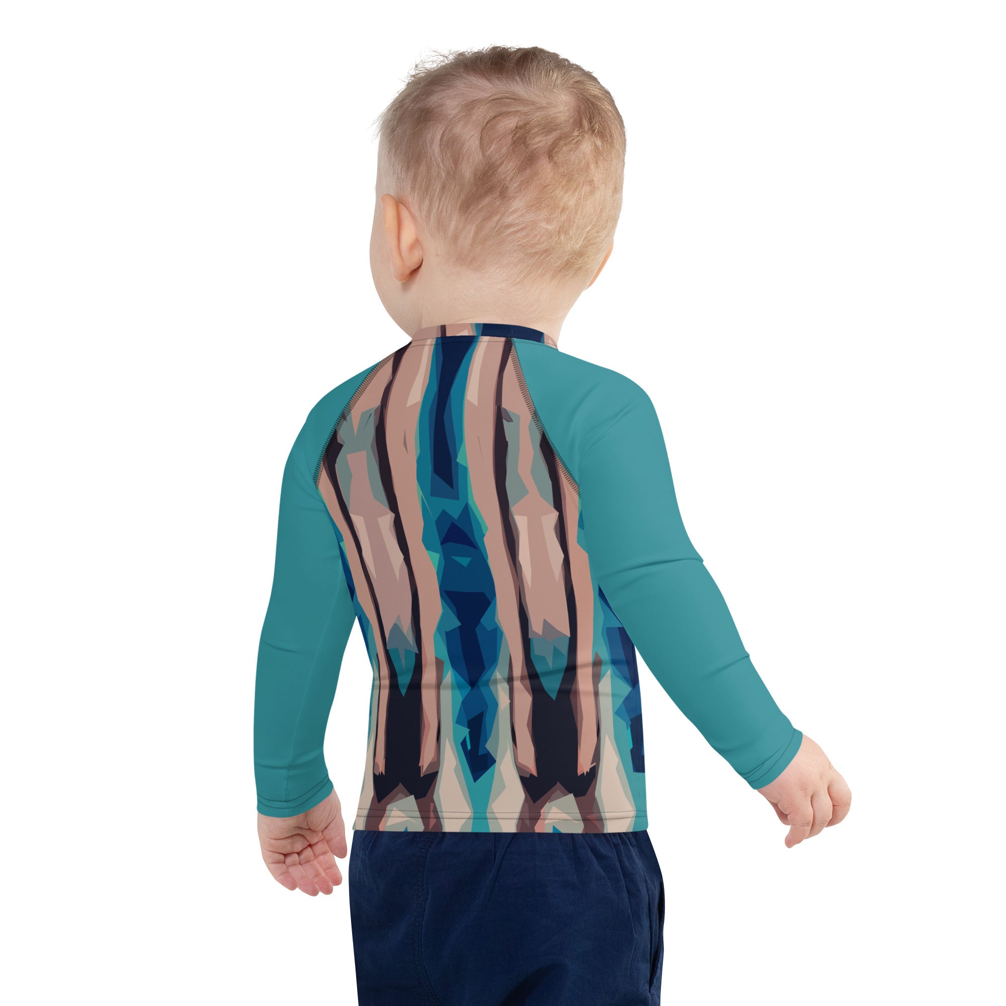 Bay Jetties Kids Long-Sleeve Rash Guard Triboca Arts