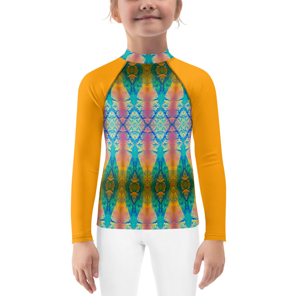 Gold Canyon Girls Long-Sleeve Rash Guard Triboca Arts 2T