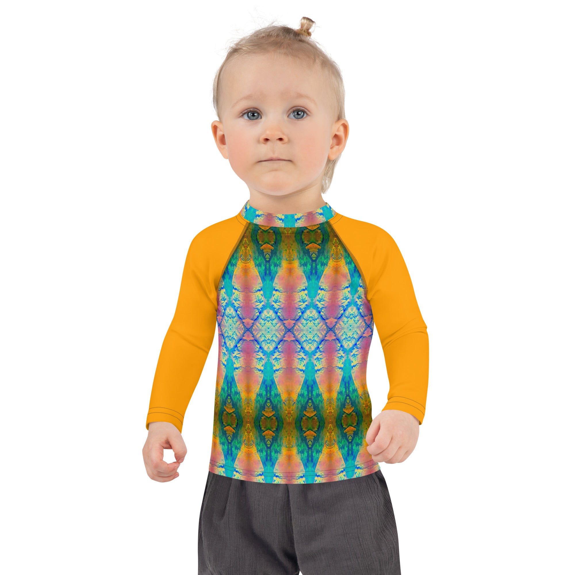 Gold Canyon Girls Long-Sleeve Rash Guard Triboca Arts