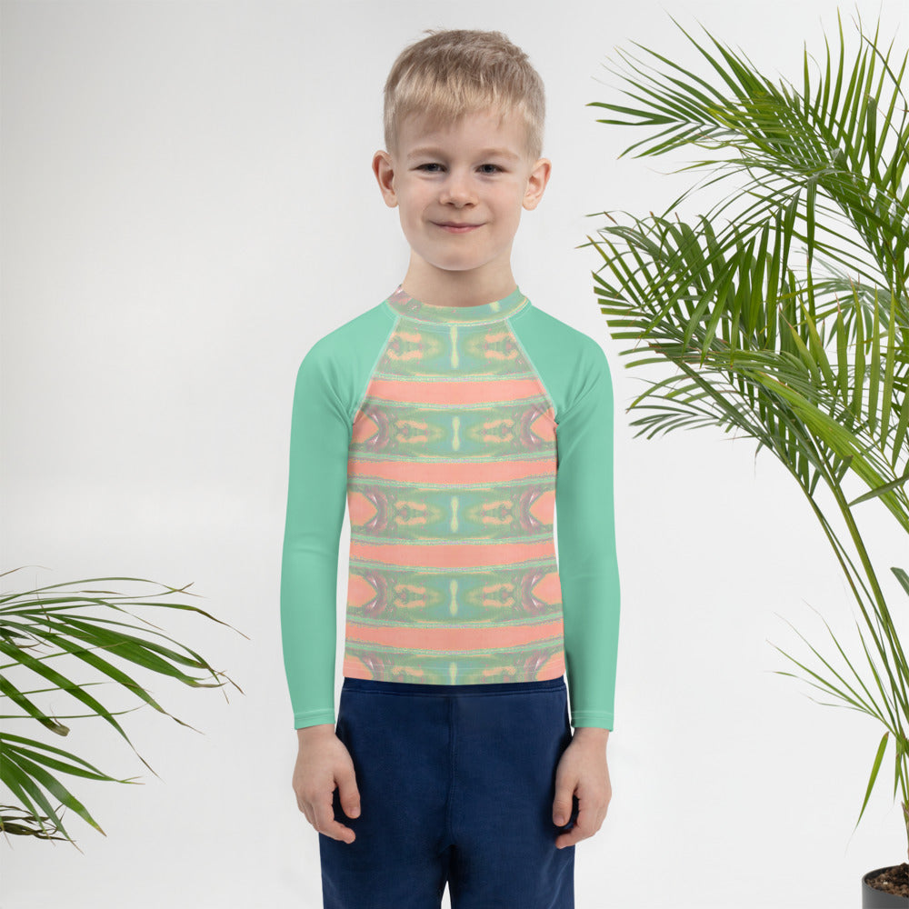 Bay Jetties Kids Long-Sleeve Rash Guard Triboca Arts