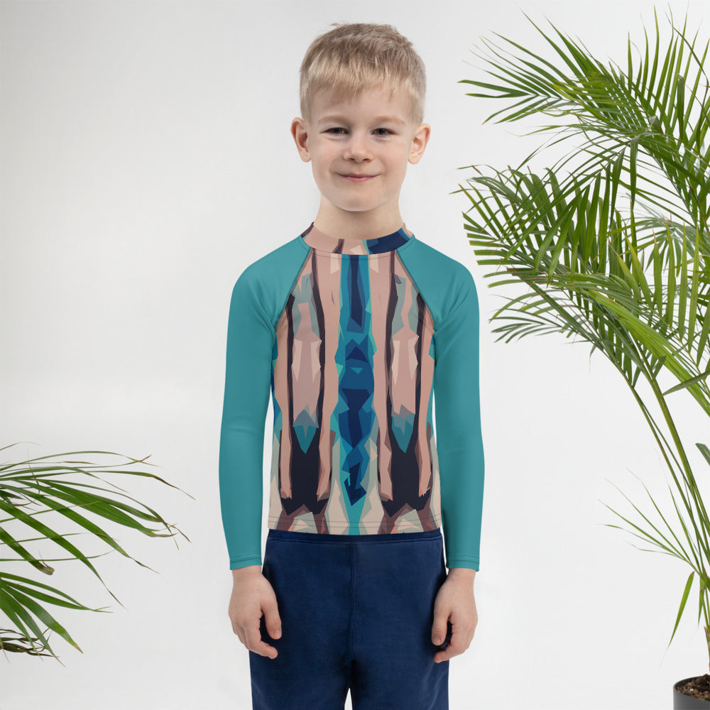 Bay Jetties Kids Long-Sleeve Rash Guard Triboca Arts