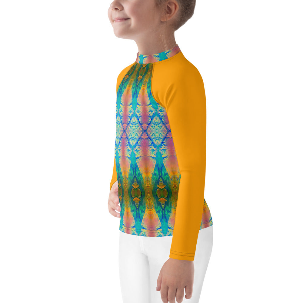 Gold Canyon Girls Long-Sleeve Rash Guard Triboca Arts   