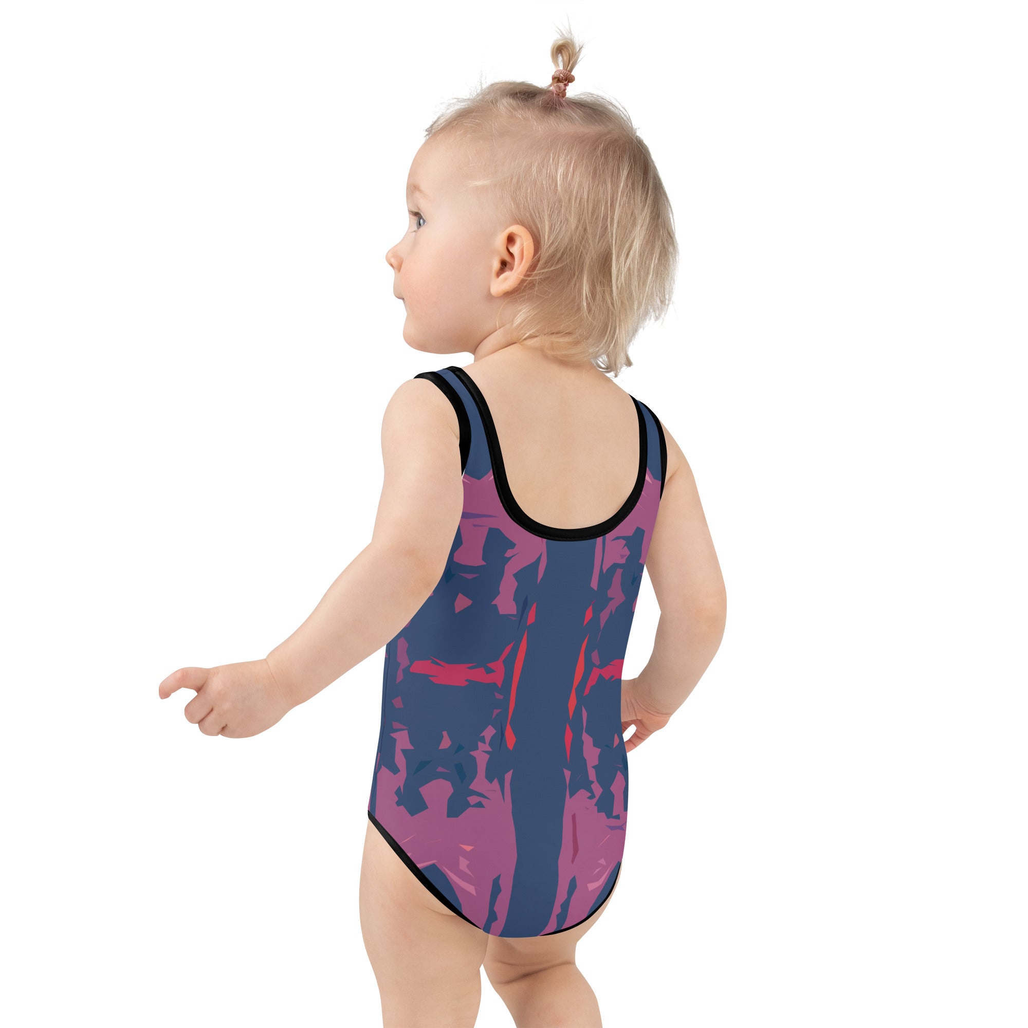 Bay Jetties Girls One-Piece Swimsuit Triboca Arts   