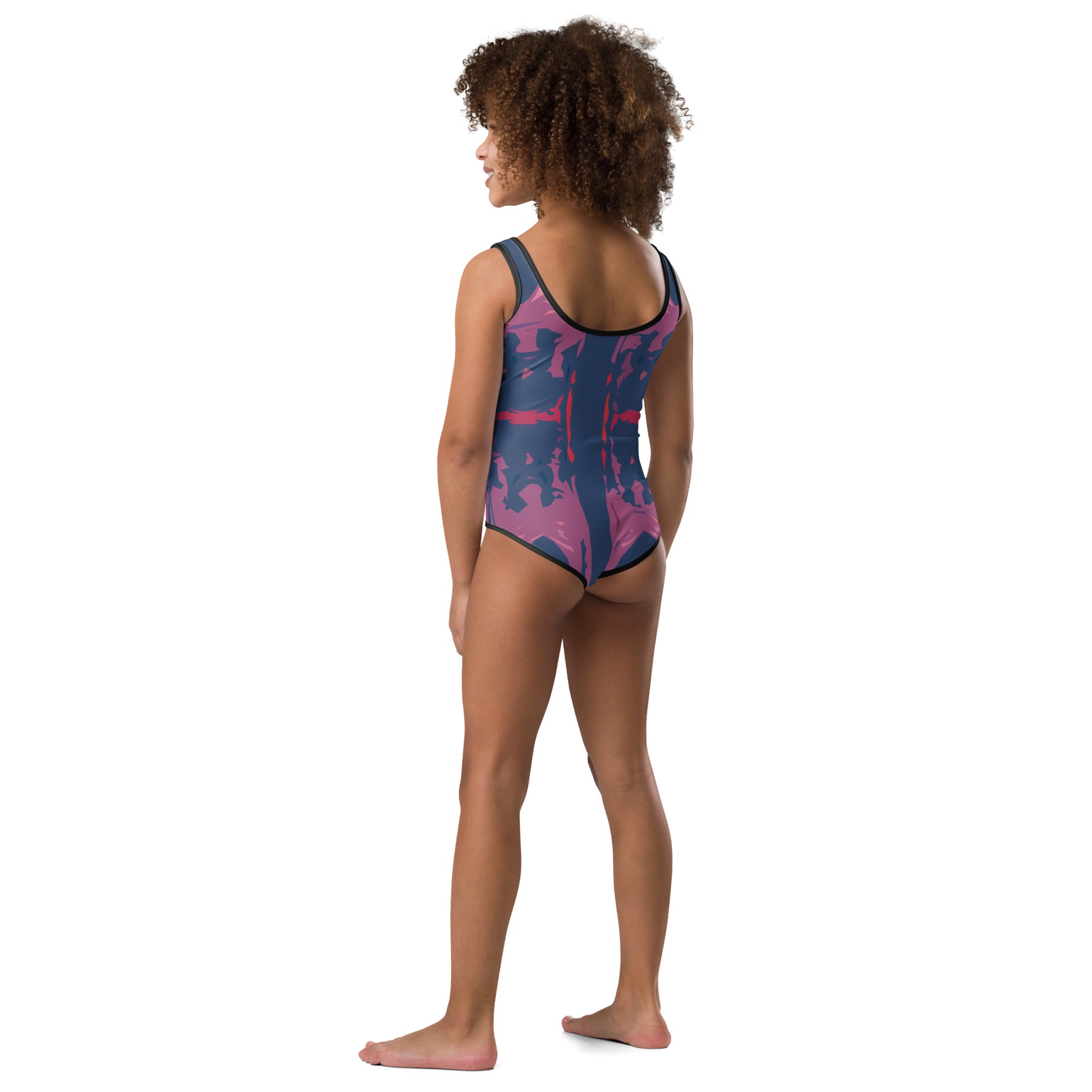 Bay Jetties Girls One-Piece Swimsuit Triboca Arts   