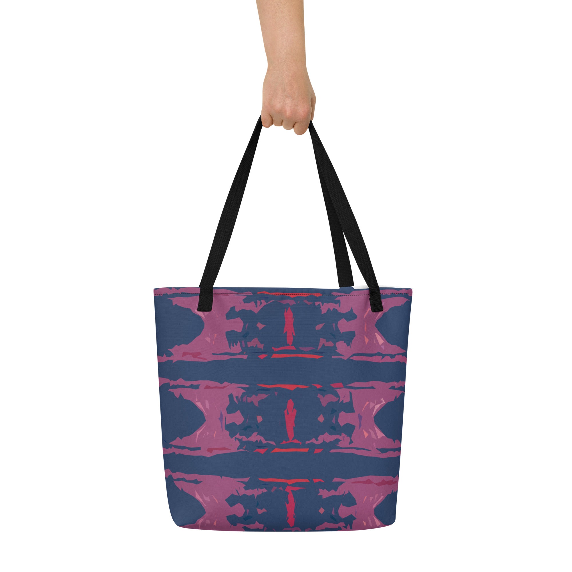 Gulf Shore Large Tote Bag With Pocket Triboca Arts   