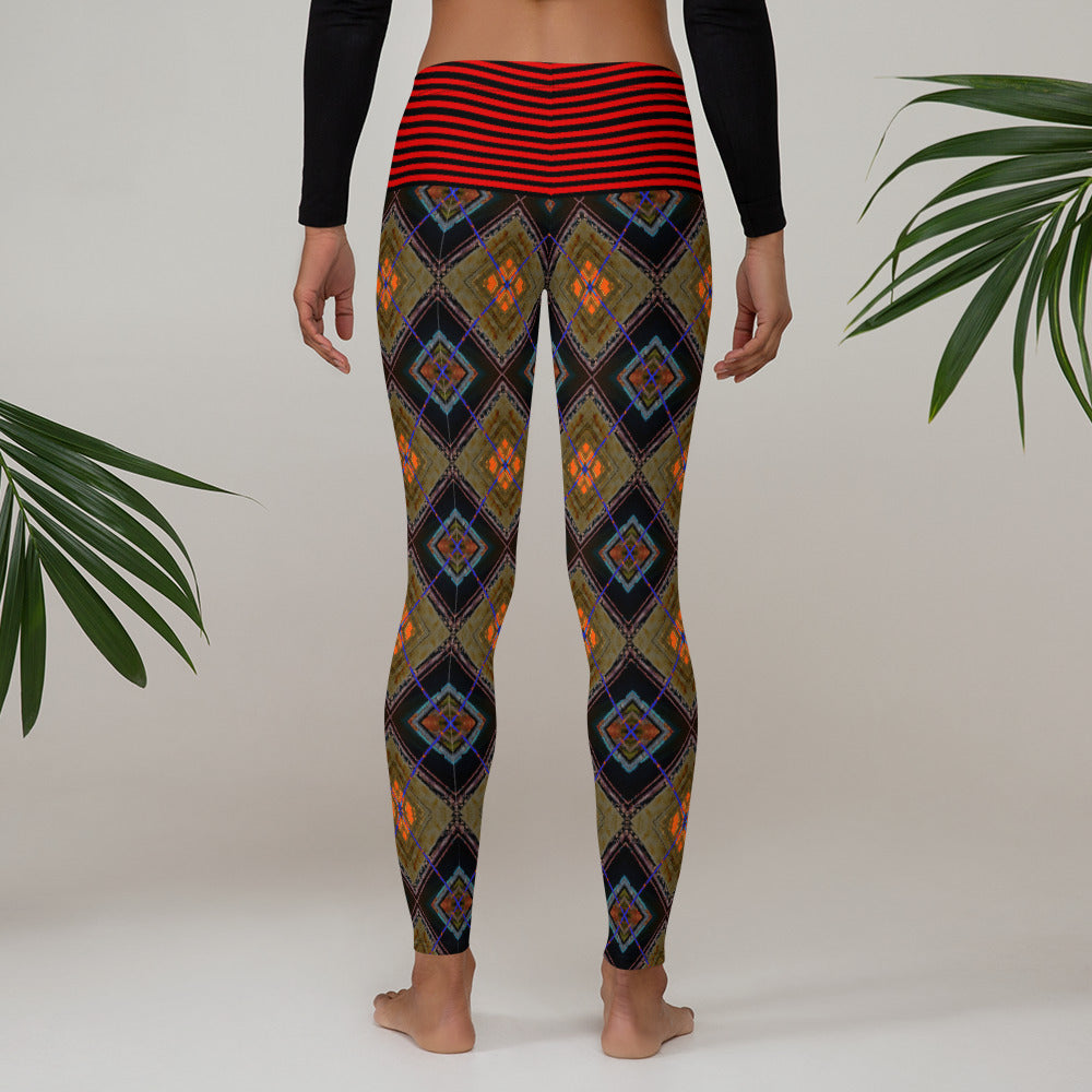 Canyon Bridge Women's Leggings Triboca Arts