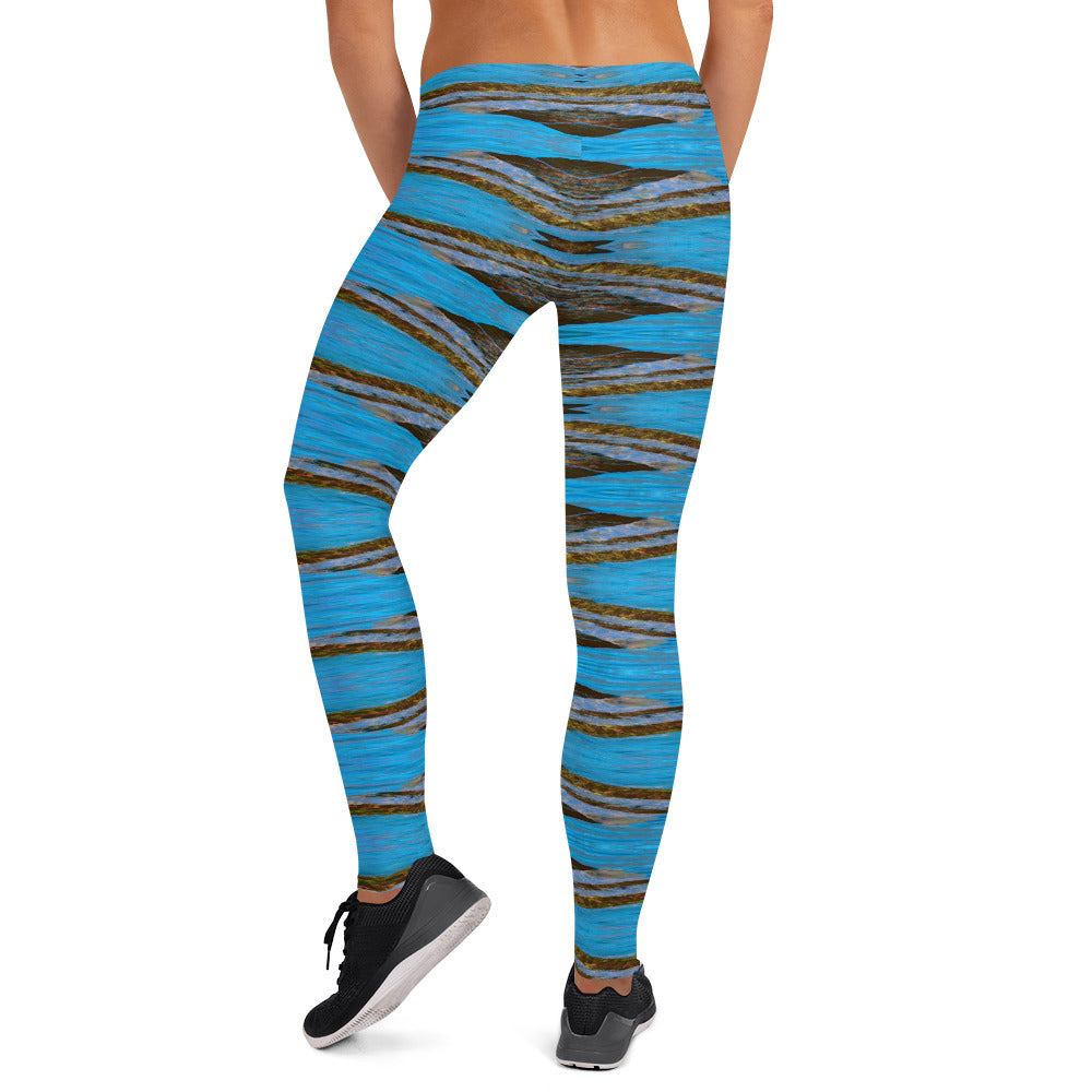 Monterey Azul Women's Leggings Triboca Arts