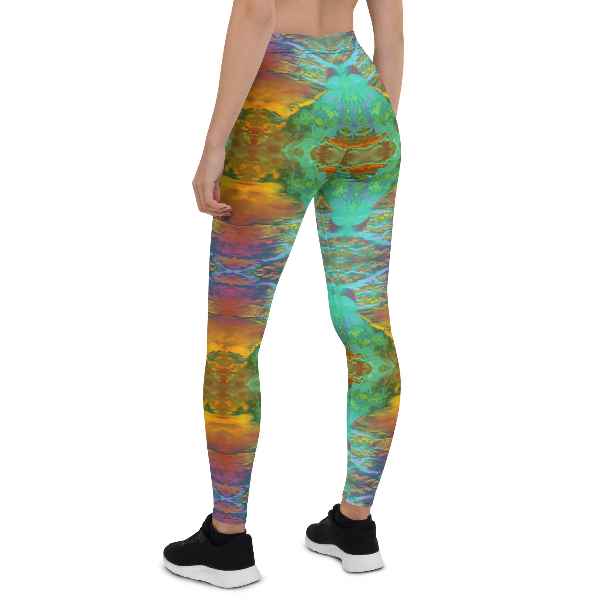 Gold Canyon Women's Leggings Triboca Arts