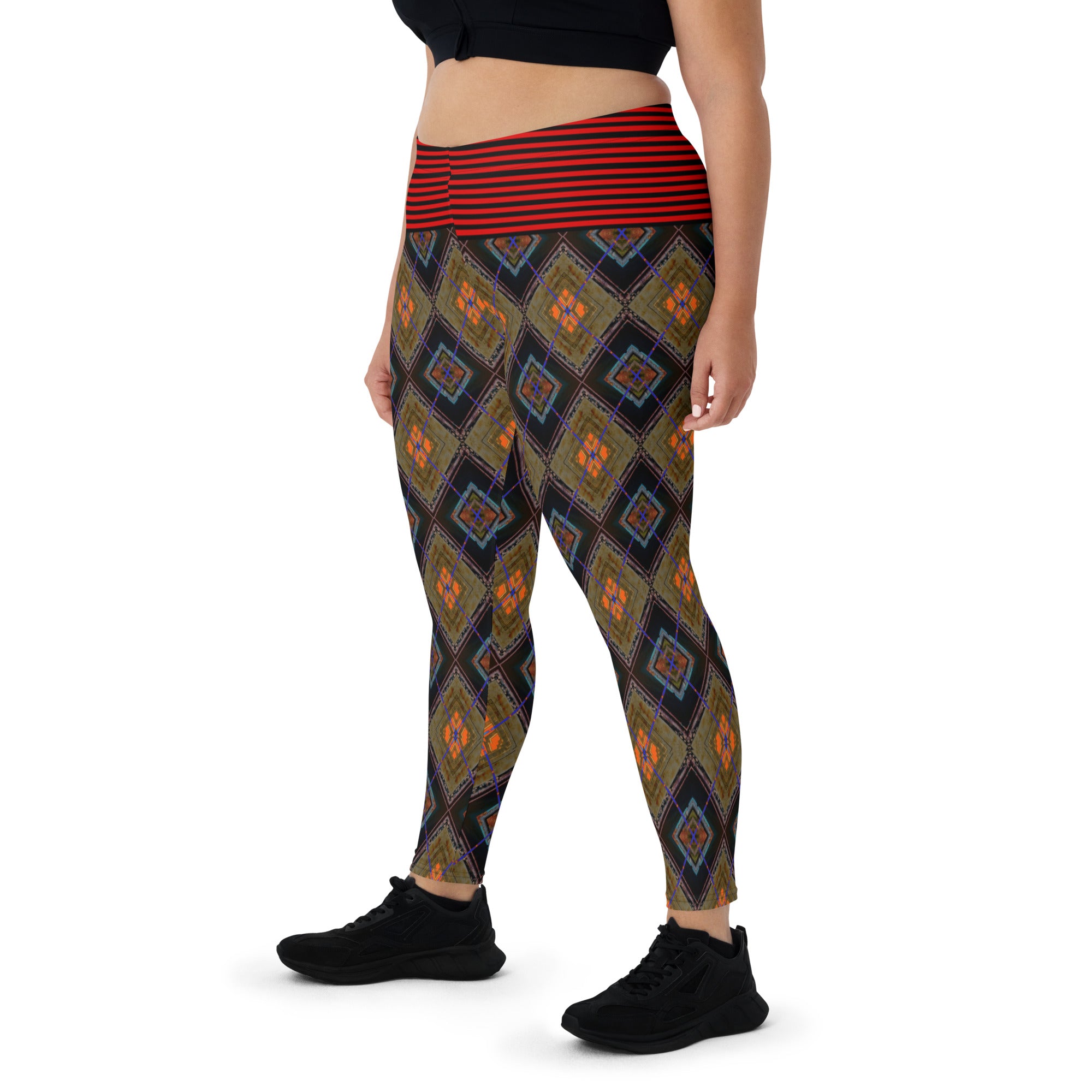 Canyon Bridge Women's Leggings Triboca Arts