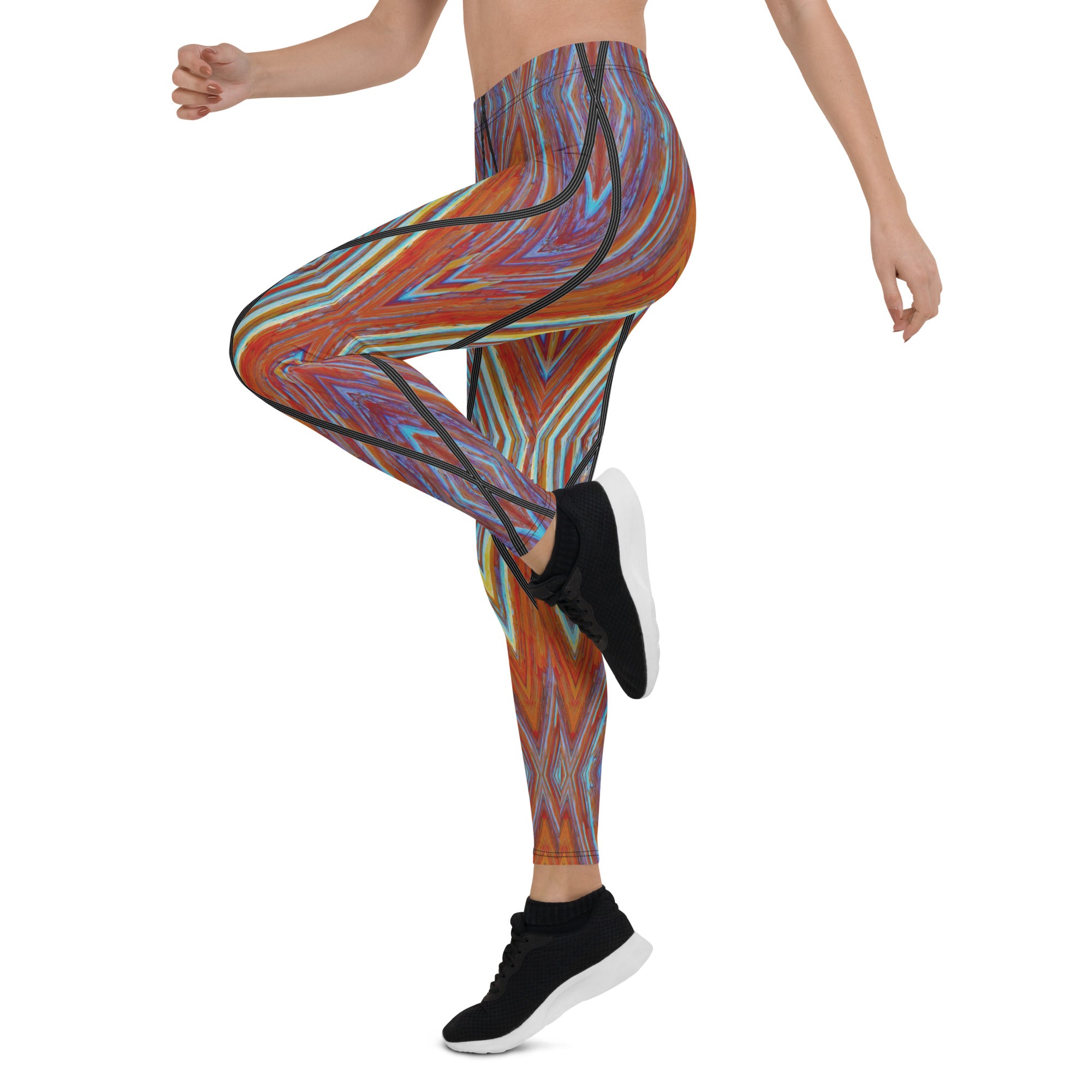 Diatomite Diamonds Women's Leggings Triboca Arts