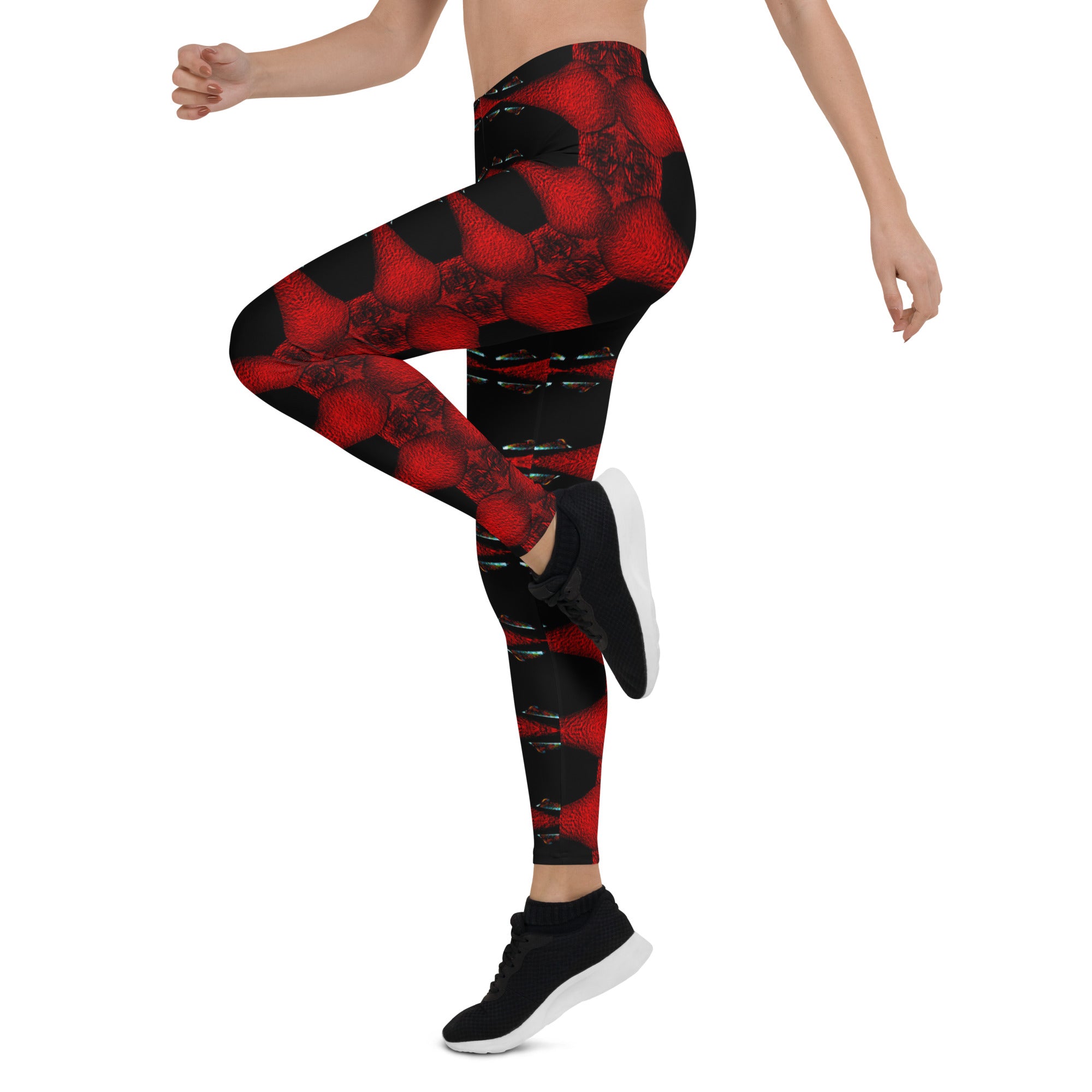 Blood Hive Grille Leggings Triboca Arts   