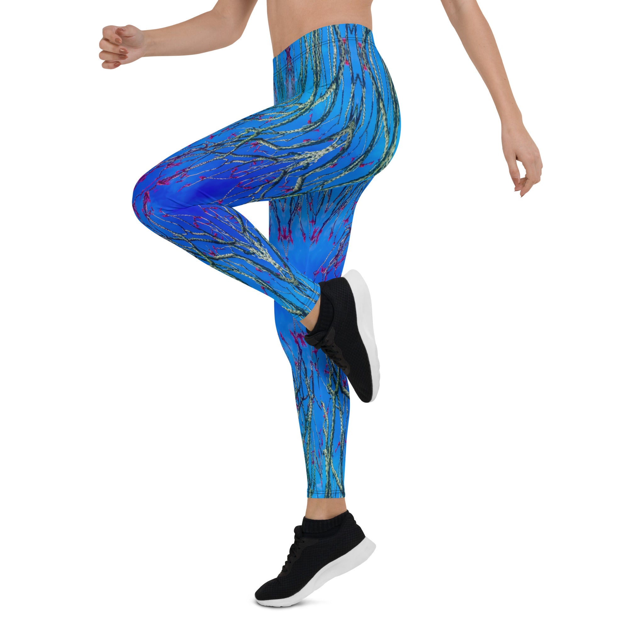 Ocotillo Bloom Leggings Triboca Arts