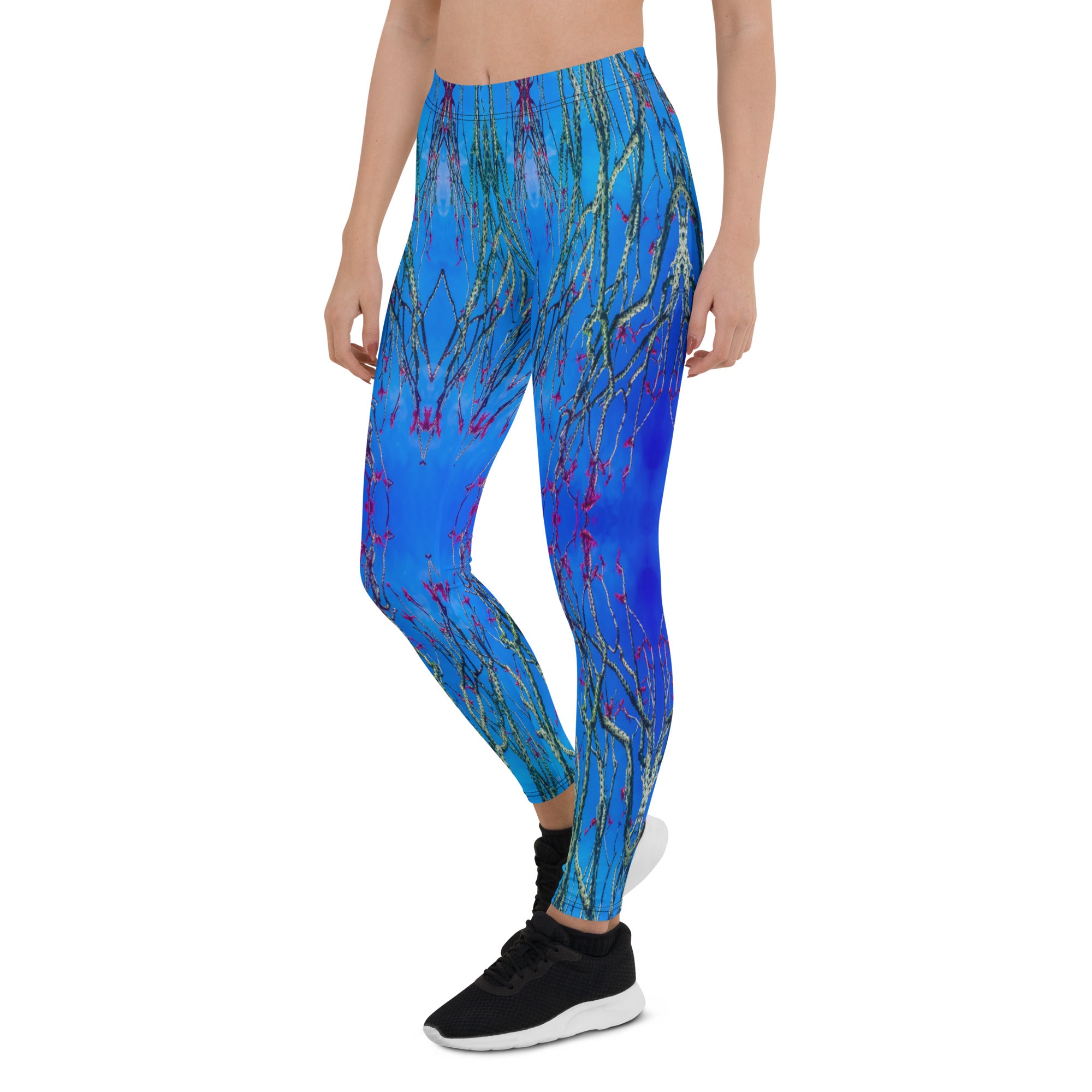 Ocotillo Bloom Leggings Triboca Arts