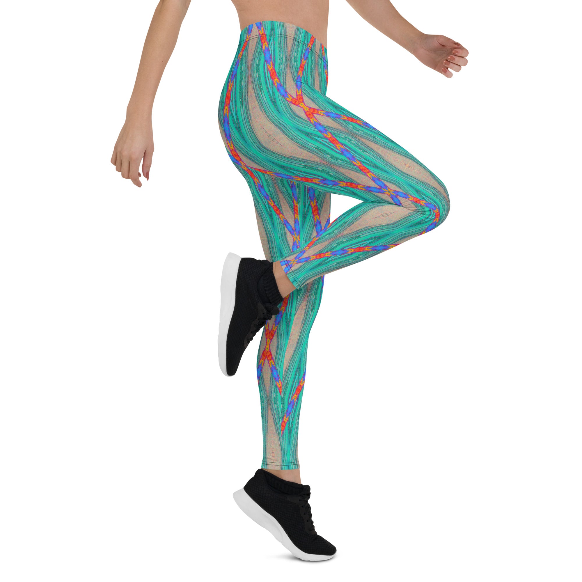 Trestle Frames Women's Leggings Triboca Arts