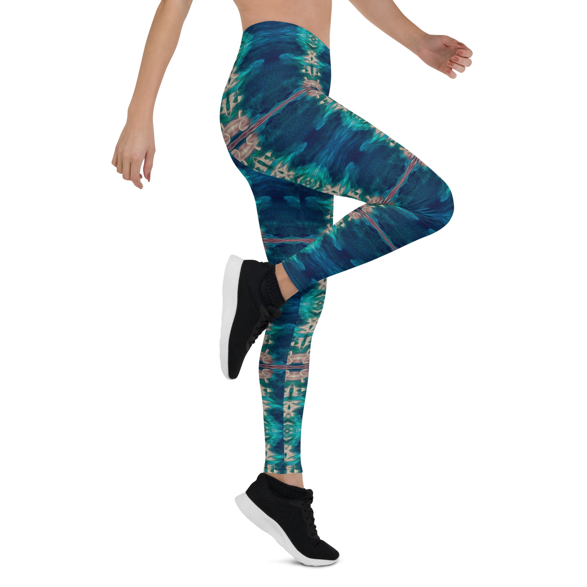 Bay Jetties Women's Leggings Triboca Arts